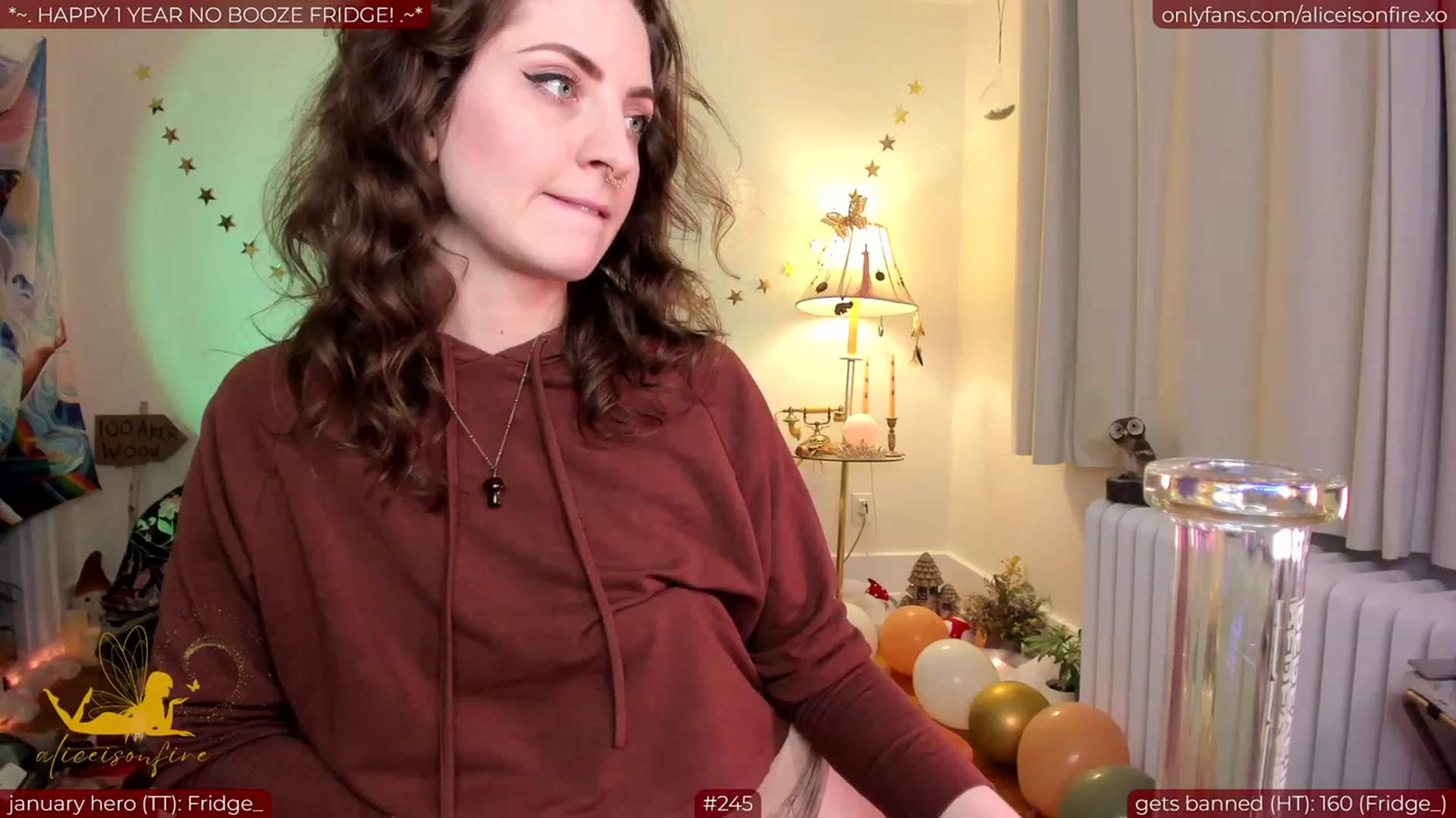 Gallery image thumbnail from aliceisonfire's myfreecams stream on, 01/30/2024, 07:00 image 12 of 20
