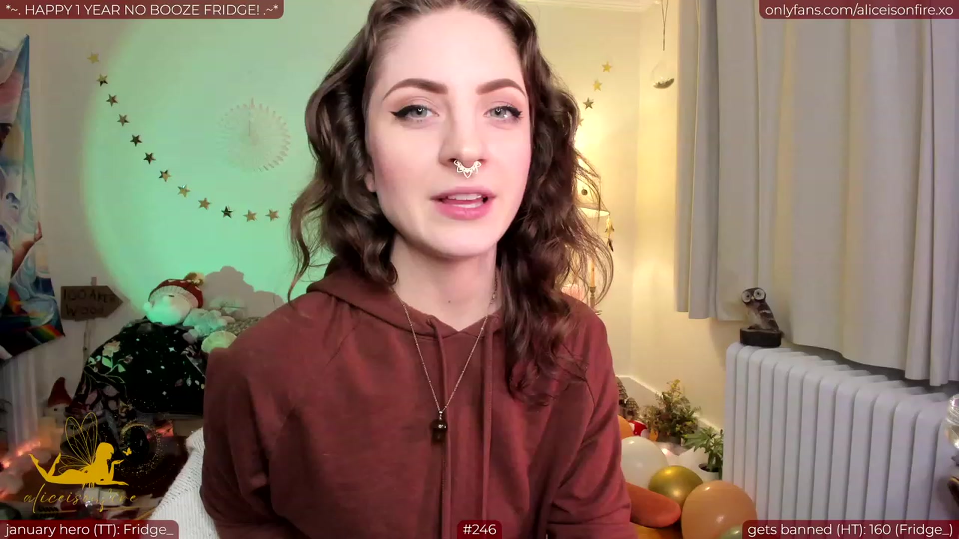Gallery image thumbnail from aliceisonfire's myfreecams stream on, 01/30/2024, 07:00 image 2 of 20