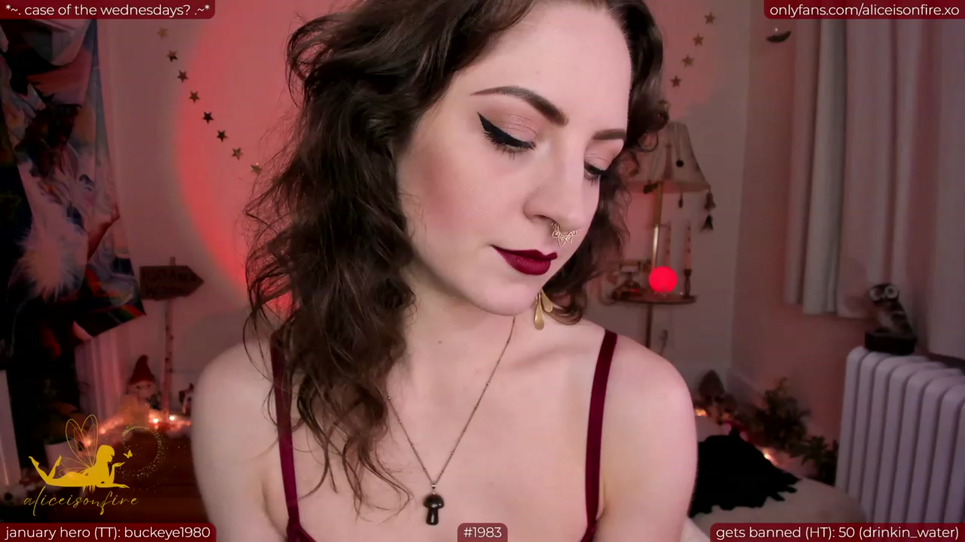 Gallery image thumbnail from aliceisonfire's myfreecams stream on, 02/02/2024, 07:02 image 11 of 20