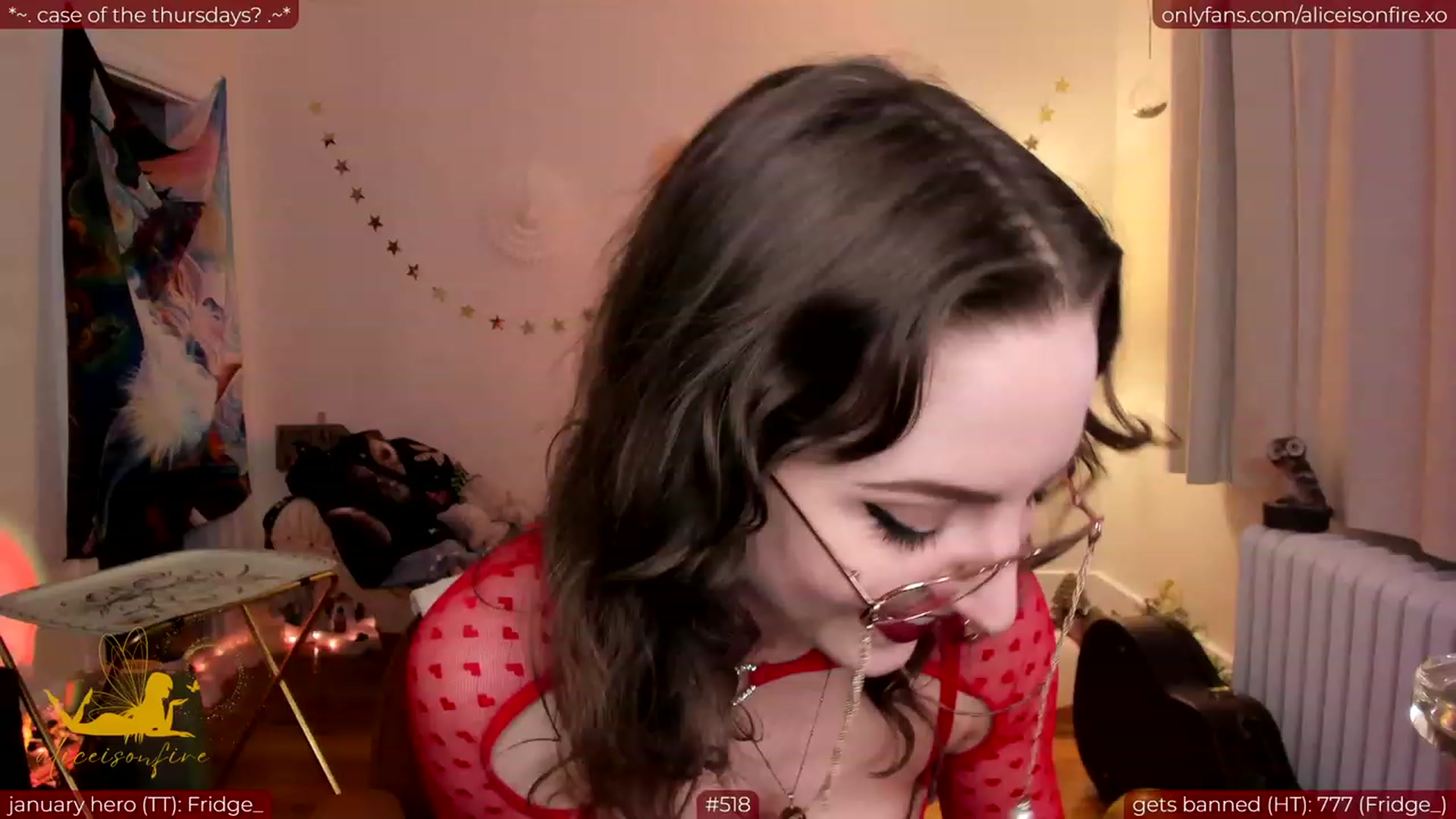 Gallery image thumbnail from aliceisonfire's myfreecams stream on, 02/03/2024, 10:14 image 9 of 20