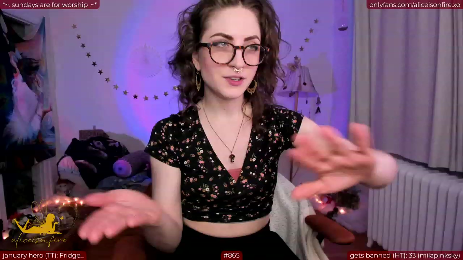 Gallery image thumbnail from aliceisonfire's myfreecams stream on, 02/05/2024, 06:09 image 13 of 20