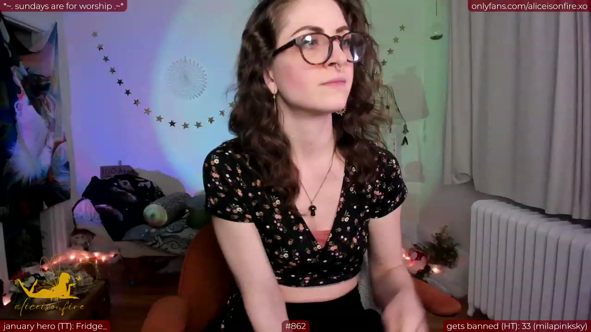 Gallery image thumbnail from aliceisonfire's myfreecams stream on, 02/05/2024, 06:09 image 10 of 20