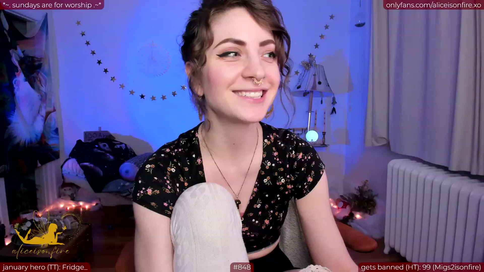 Gallery image thumbnail from aliceisonfire's myfreecams stream on, 02/05/2024, 06:09 image 18 of 20