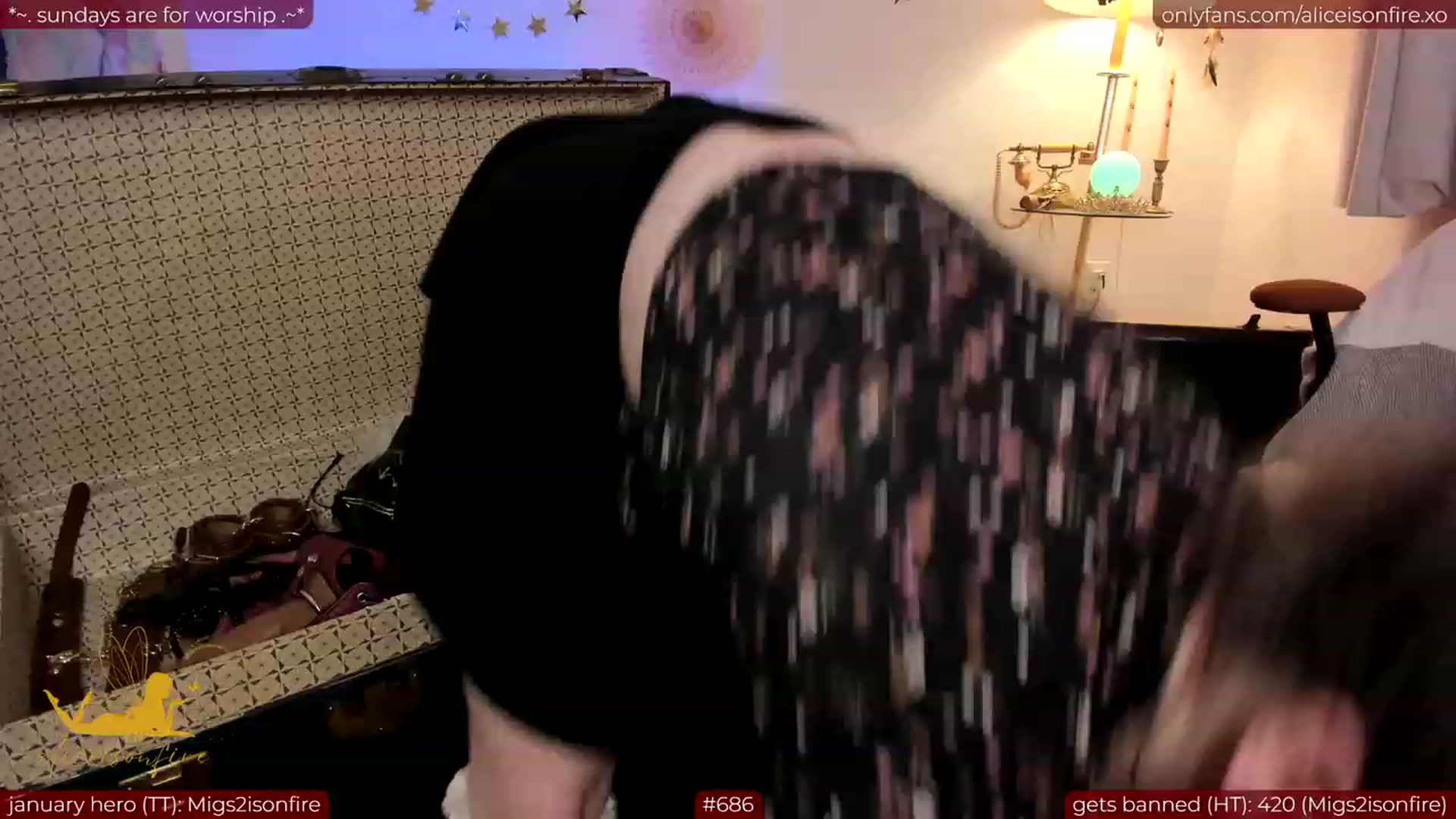 Gallery image thumbnail from aliceisonfire's myfreecams stream on, 02/05/2024, 08:08 image 19 of 20