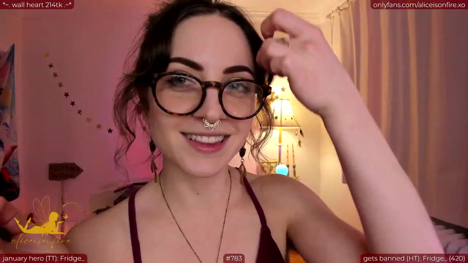 Gallery image thumbnail from aliceisonfire's myfreecams stream on, 02/07/2024, 10:44 image 20 of 20