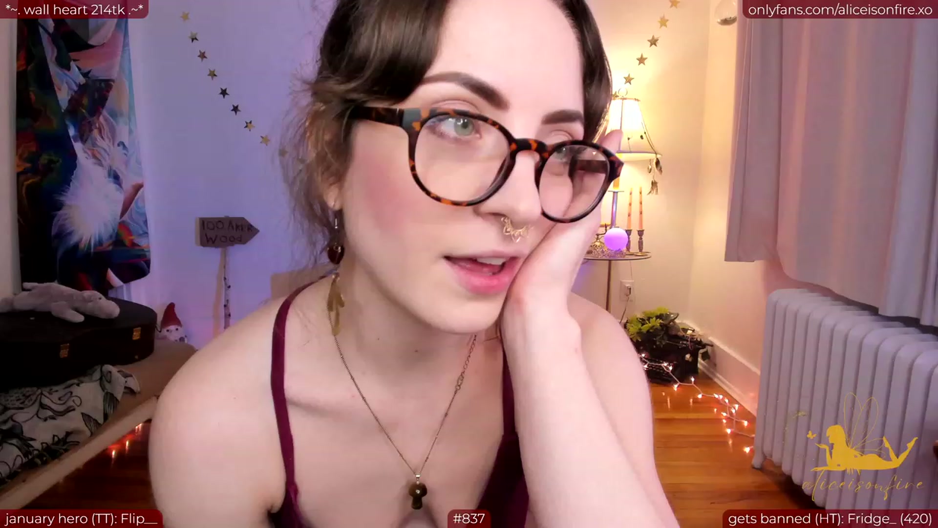 Gallery image thumbnail from aliceisonfire's myfreecams stream on, 02/07/2024, 10:44 image 7 of 20