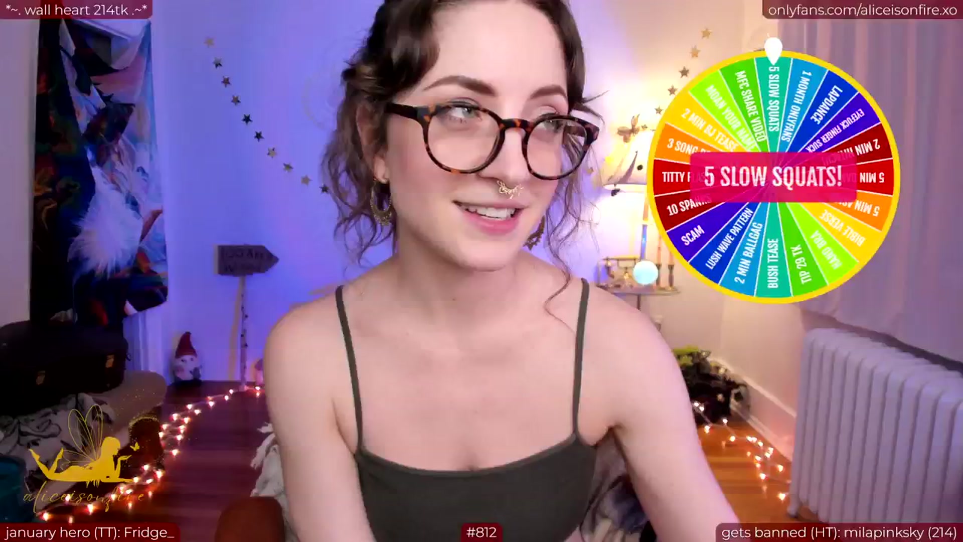 Gallery image thumbnail from aliceisonfire's myfreecams stream on, 02/08/2024, 06:32 image 12 of 20