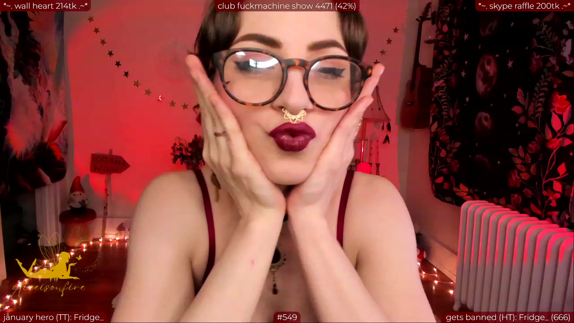 Gallery image thumbnail from aliceisonfire's myfreecams stream on, 02/15/2024, 06:54 image 4 of 20