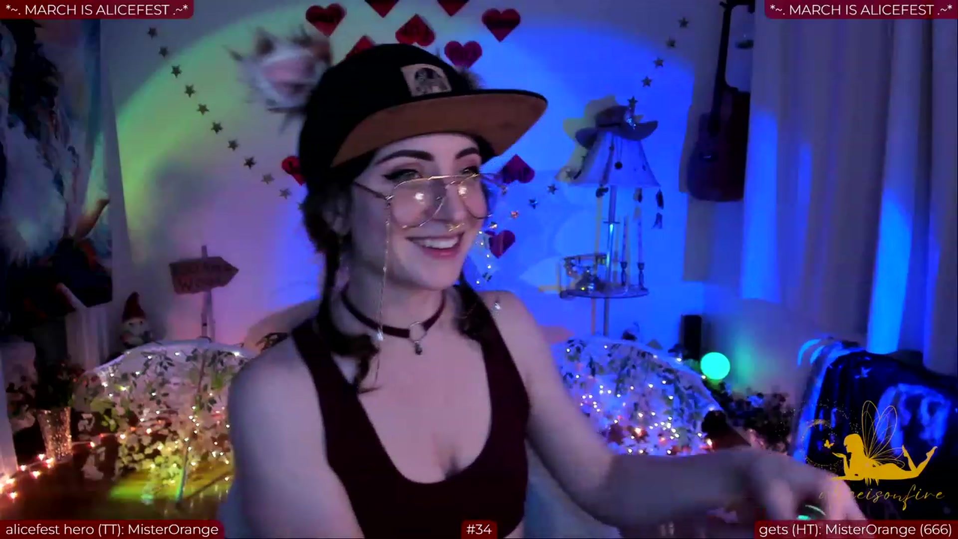 Gallery image thumbnail from aliceisonfire's myfreecams stream on, 03/01/2024, 09:25 image 9 of 20