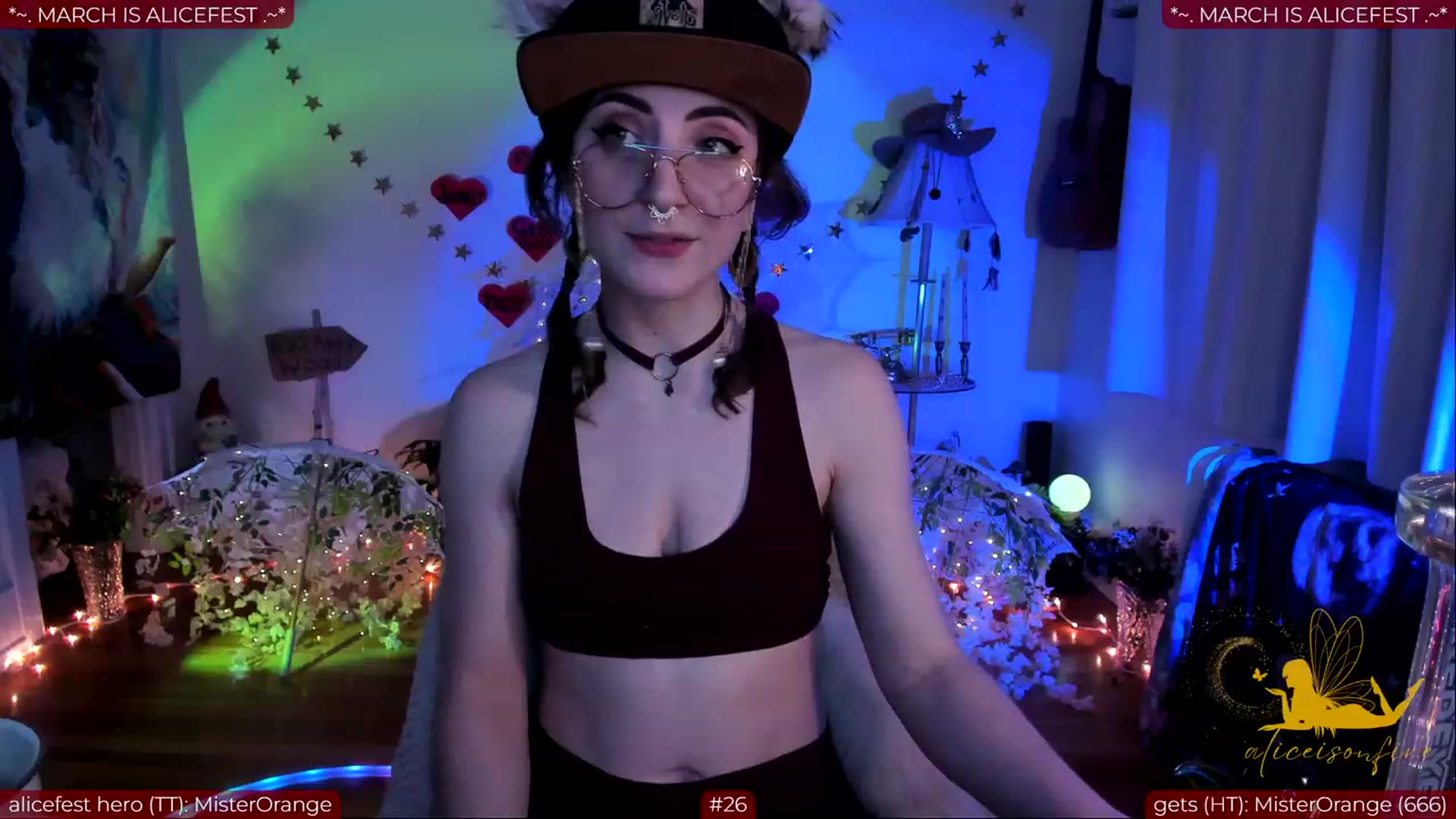 Gallery image thumbnail from aliceisonfire's myfreecams stream on, 03/01/2024, 09:25 image 11 of 20