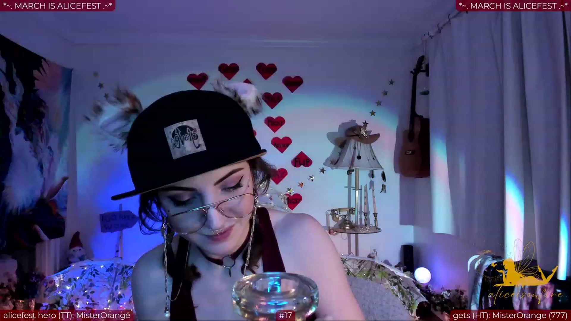 Gallery image thumbnail from aliceisonfire's myfreecams stream on, 03/01/2024, 10:43 image 2 of 20