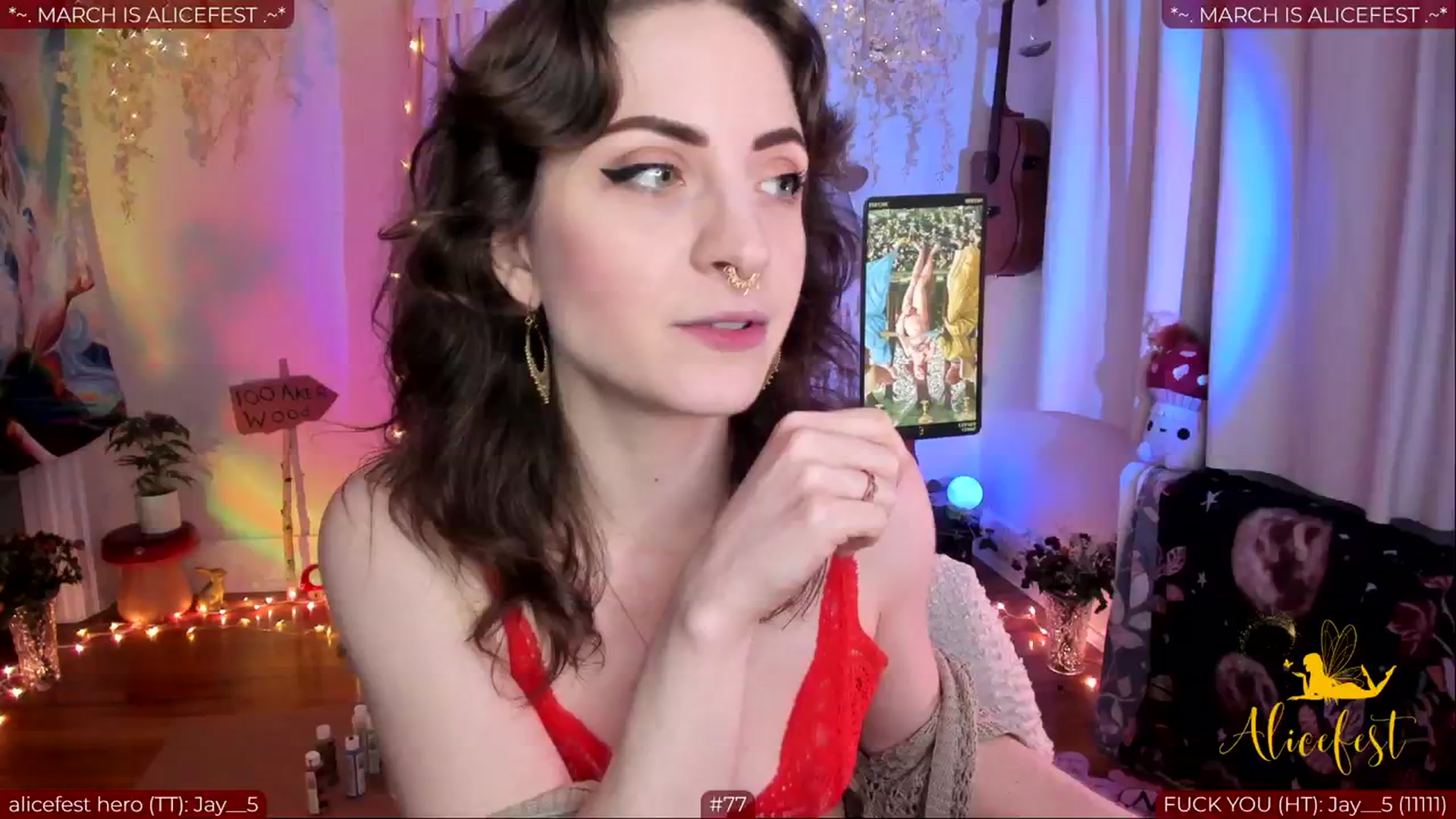 Gallery image thumbnail from aliceisonfire's myfreecams stream on, 03/04/2024, 08:13 image 8 of 20