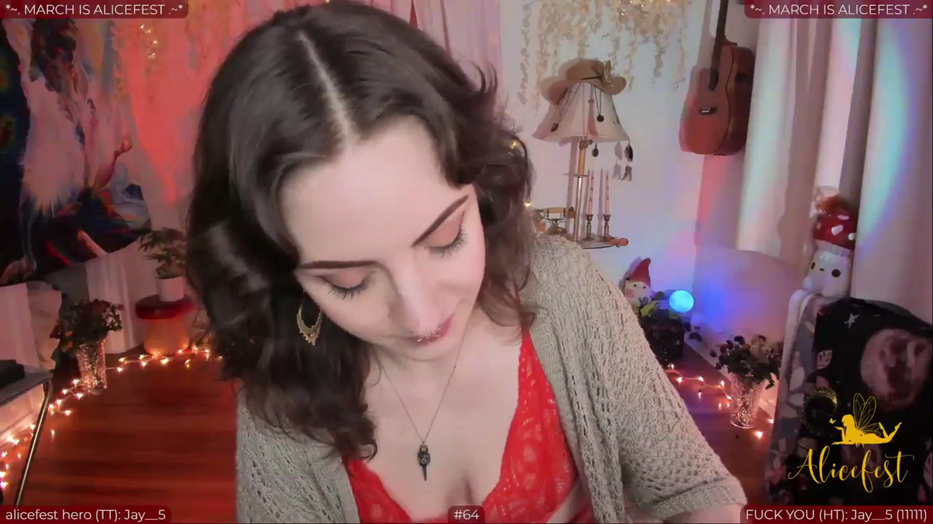 Gallery image thumbnail from aliceisonfire's myfreecams stream on, 03/04/2024, 10:22 image 9 of 20