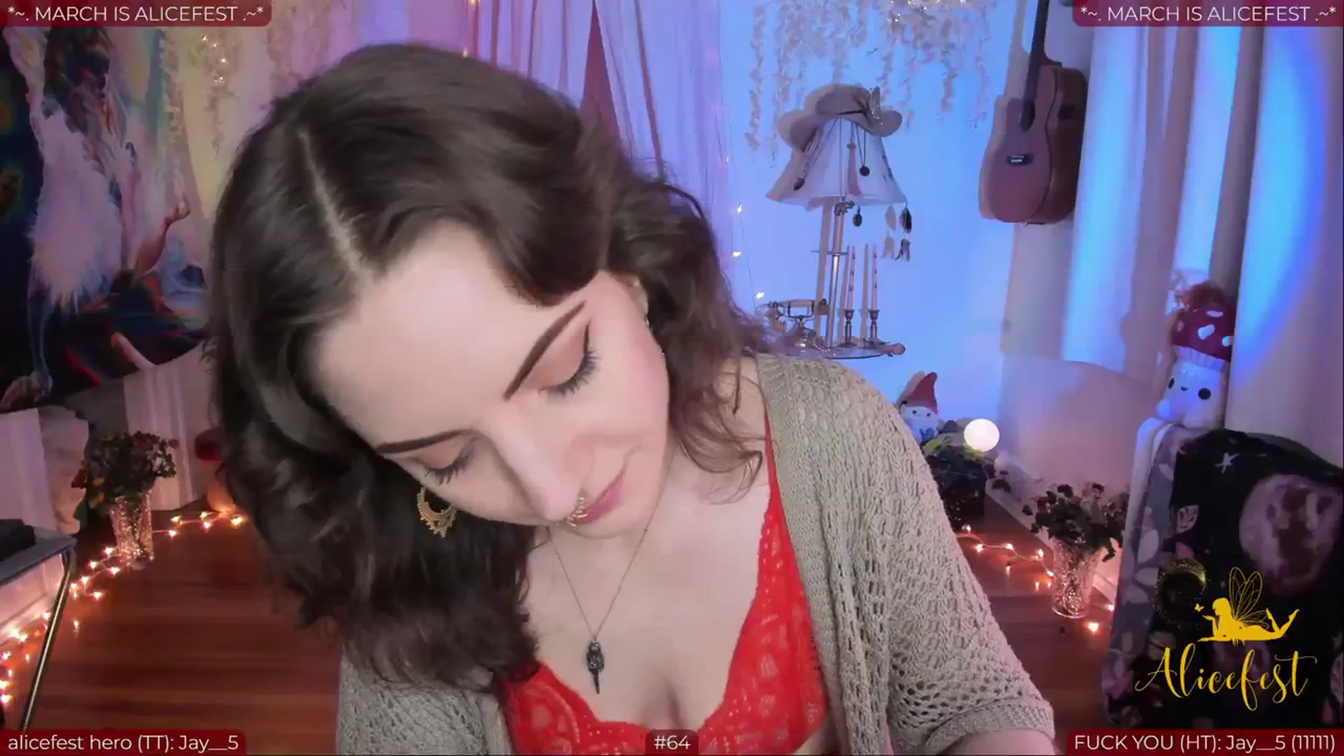 Gallery image thumbnail from aliceisonfire's myfreecams stream on, 03/04/2024, 10:22 image 10 of 20