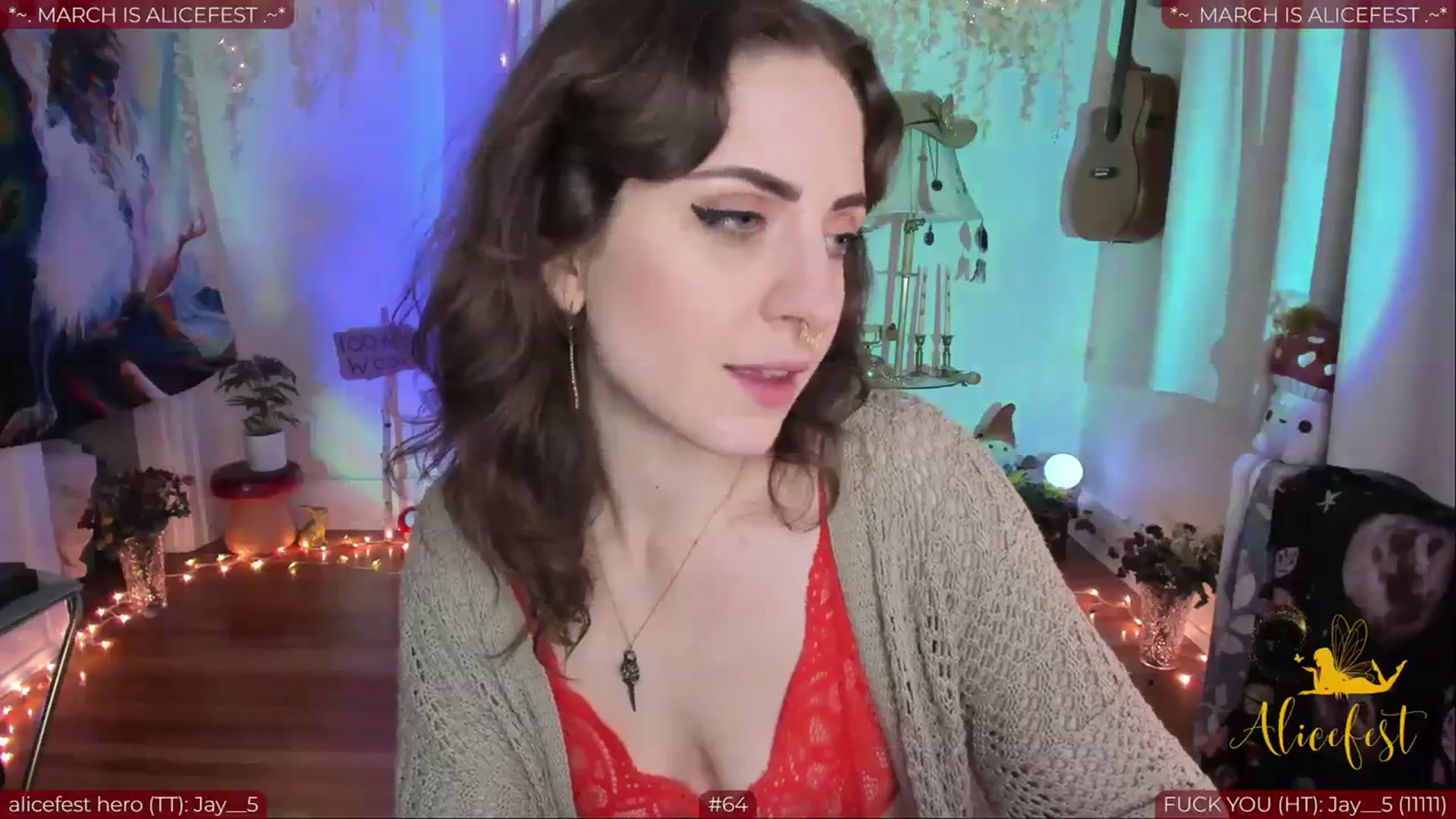 Gallery image thumbnail from aliceisonfire's myfreecams stream on, 03/04/2024, 10:22 image 11 of 20