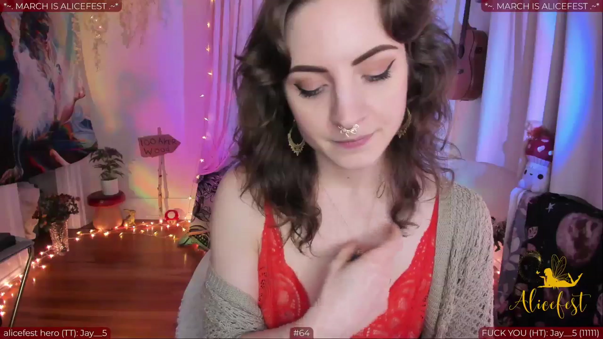 Gallery image thumbnail from aliceisonfire's myfreecams stream on, 03/04/2024, 10:22 image 18 of 20