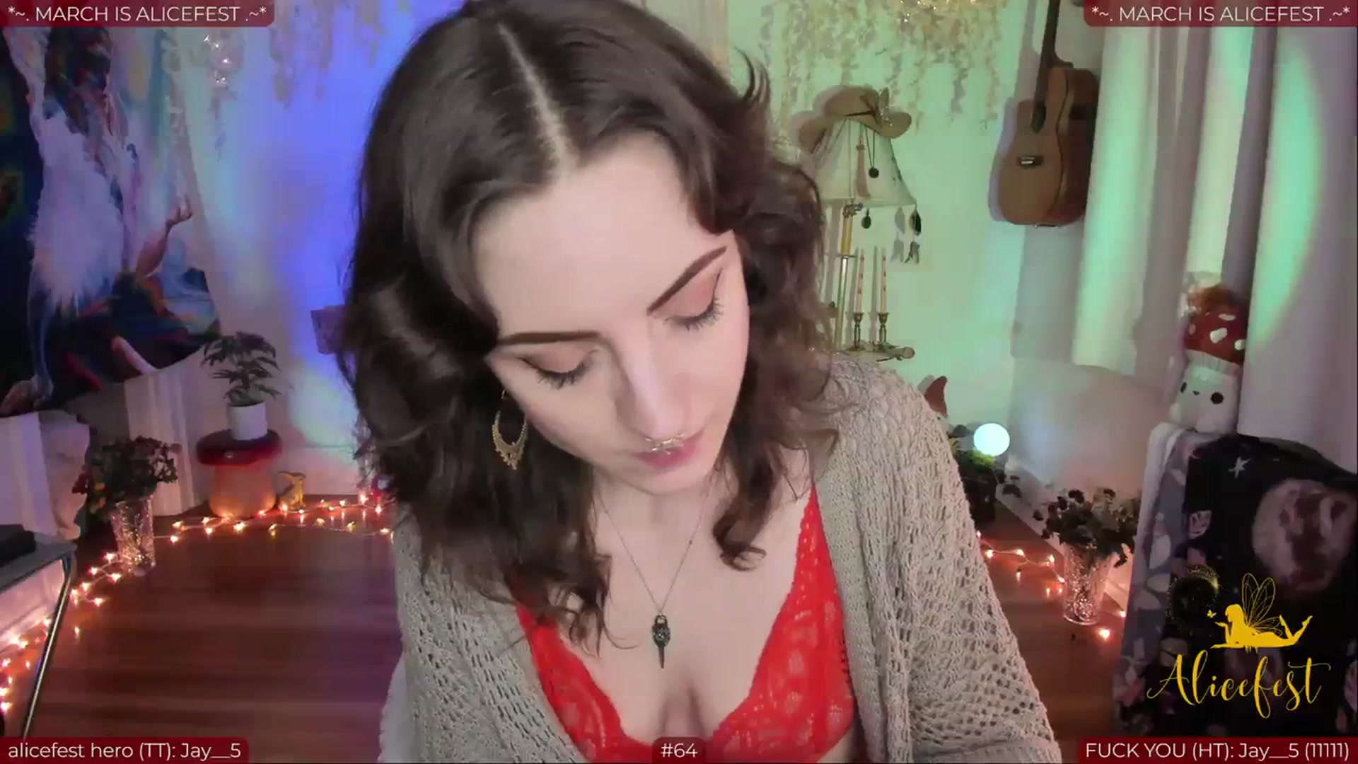 Gallery image thumbnail from aliceisonfire's myfreecams stream on, 03/04/2024, 10:22 image 16 of 20