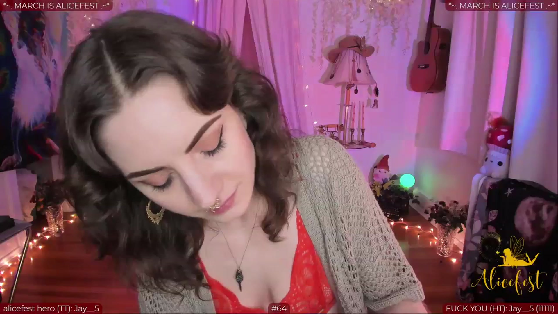 Gallery image thumbnail from aliceisonfire's myfreecams stream on, 03/04/2024, 10:22 image 13 of 20