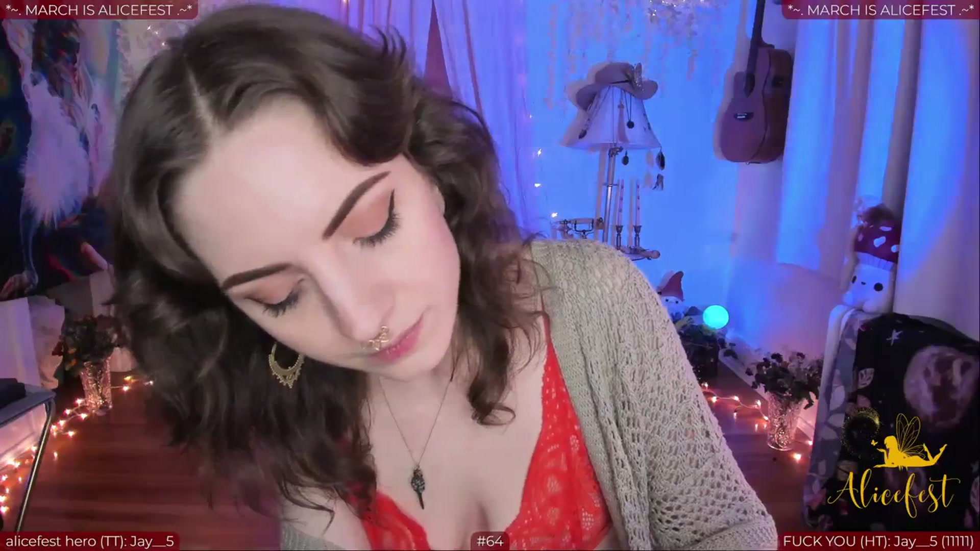 Gallery image thumbnail from aliceisonfire's myfreecams stream on, 03/04/2024, 10:22 image 19 of 20