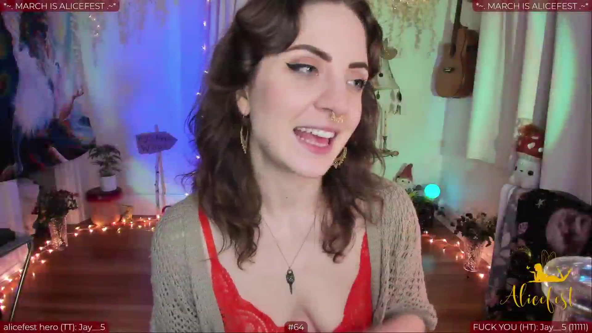 Gallery image thumbnail from aliceisonfire's myfreecams stream on, 03/04/2024, 10:22 image 3 of 20