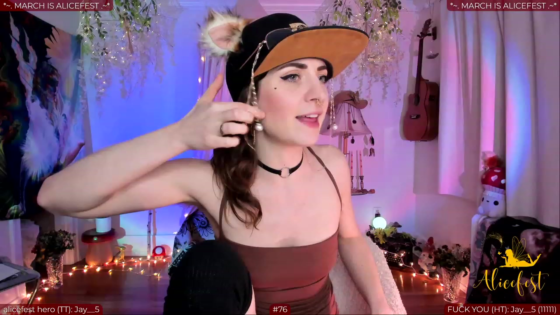 Gallery image thumbnail from aliceisonfire's myfreecams stream on, 03/05/2024, 10:01 image 3 of 20