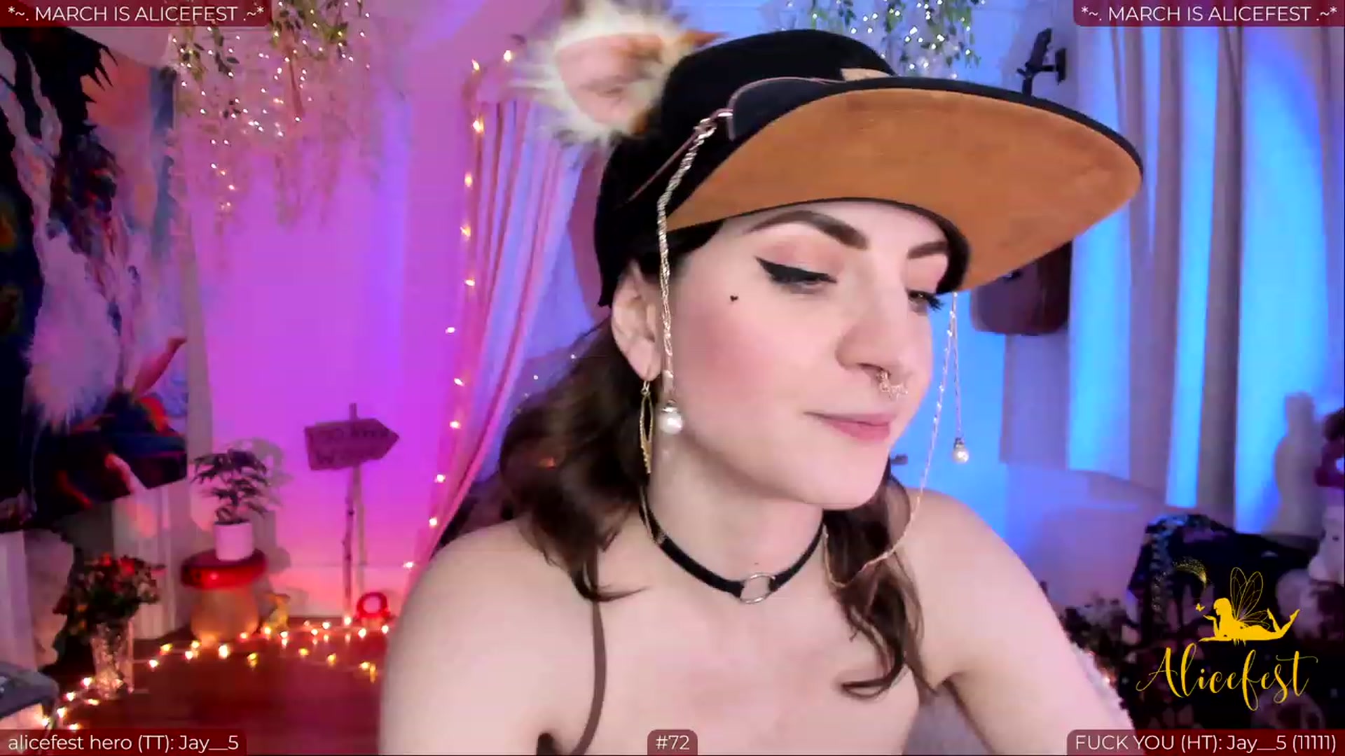 Gallery image thumbnail from aliceisonfire's myfreecams stream on, 03/05/2024, 10:01 image 20 of 20