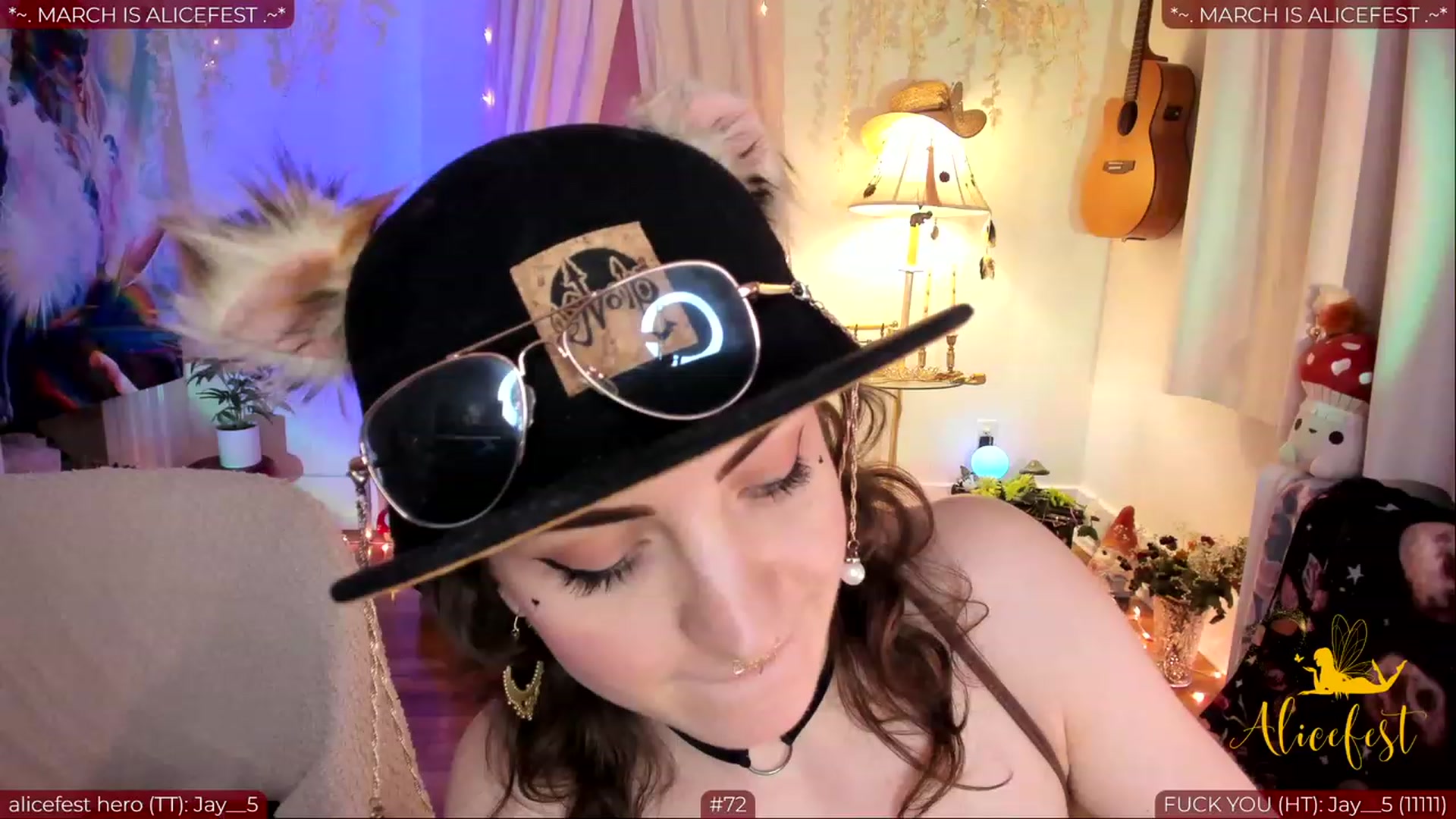 Gallery image thumbnail from aliceisonfire's myfreecams stream on, 03/05/2024, 10:01 image 17 of 20