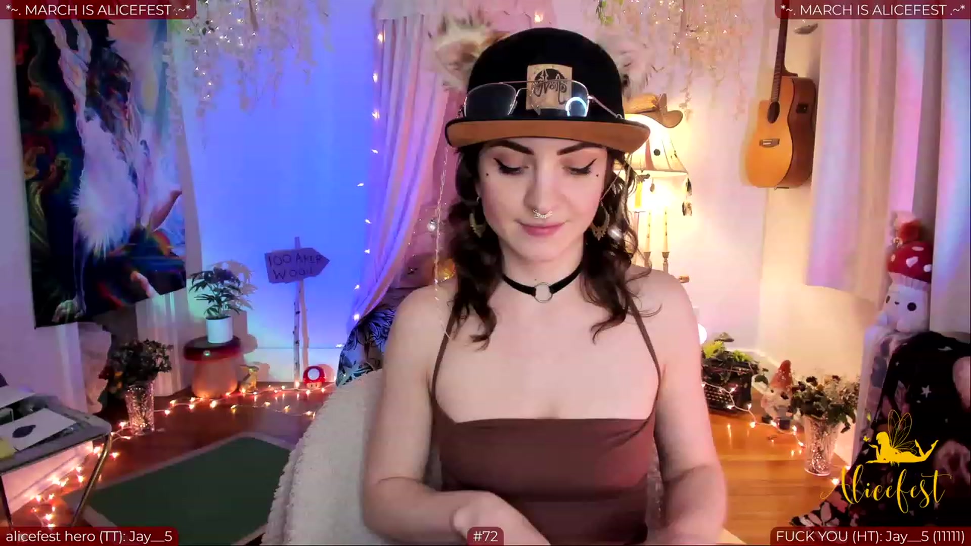 Gallery image thumbnail from aliceisonfire's myfreecams stream on, 03/05/2024, 10:01 image 10 of 20