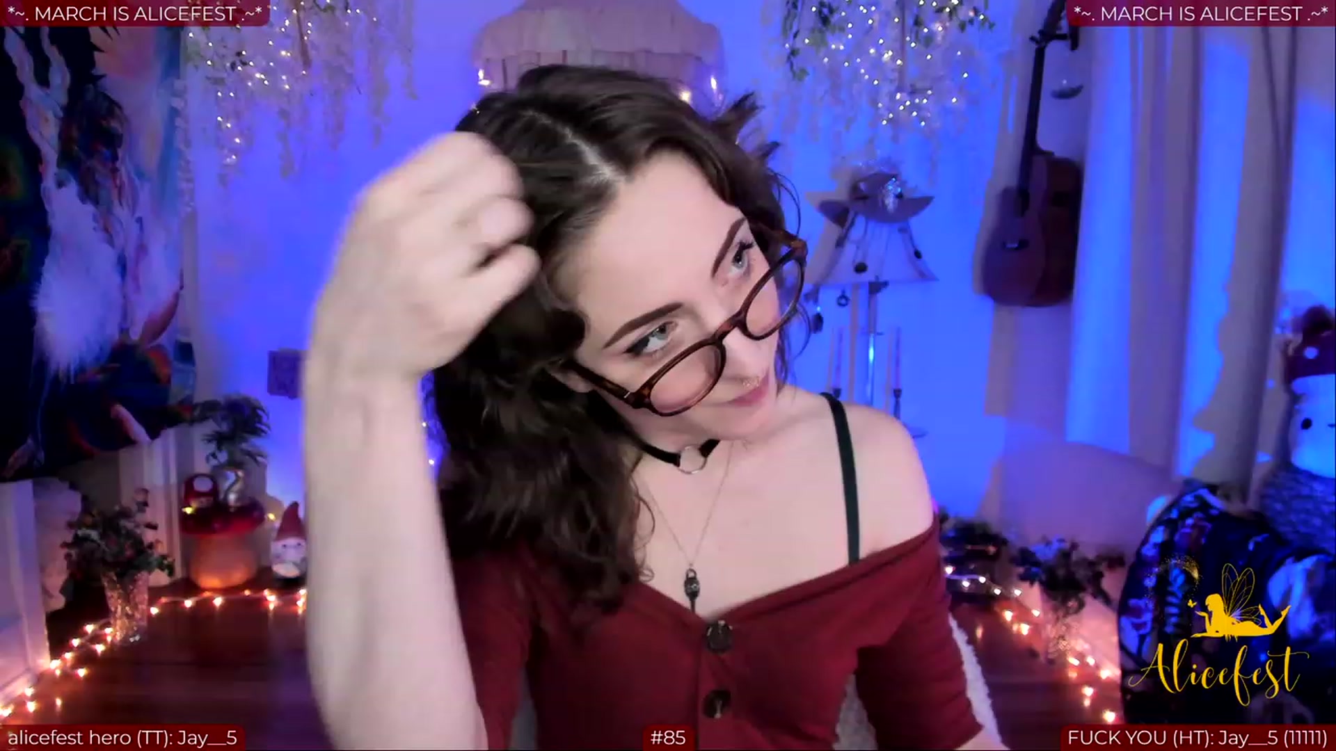 Gallery image thumbnail from aliceisonfire's myfreecams stream on, 03/06/2024, 06:15 image 1 of 20