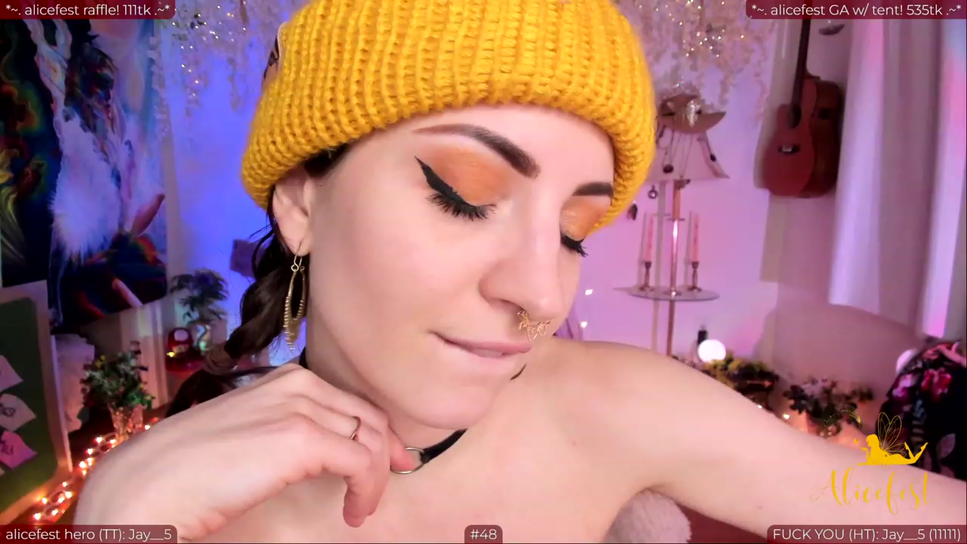 Gallery image thumbnail from aliceisonfire's myfreecams stream on, 03/08/2024, 07:29 image 19 of 20