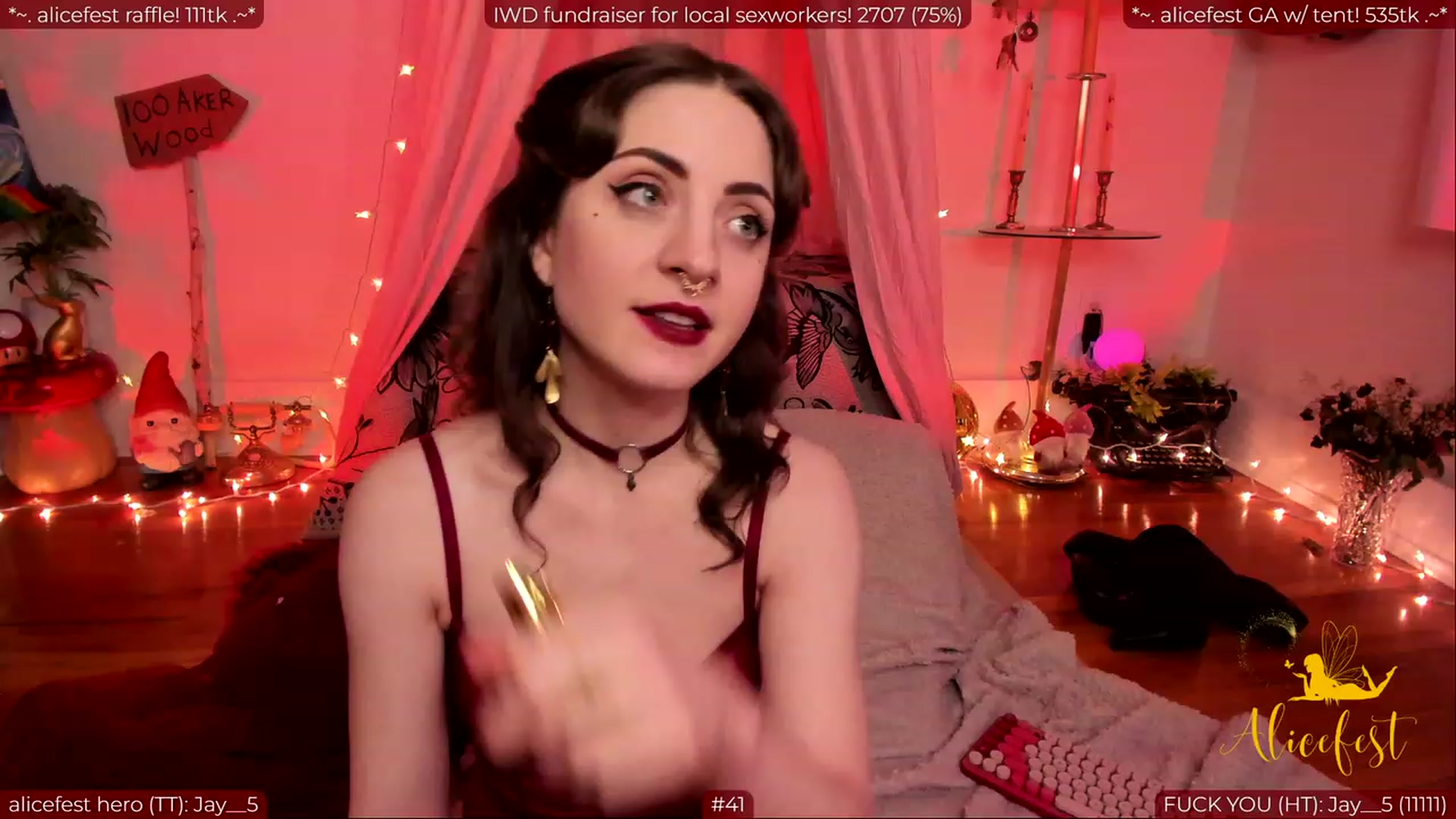 Gallery image thumbnail from aliceisonfire's myfreecams stream on, 03/09/2024, 09:23 image 17 of 20