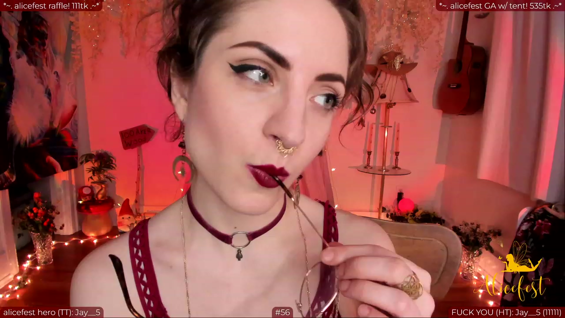 Gallery image thumbnail from aliceisonfire's myfreecams stream on, 03/12/2024, 04:56 image 15 of 20