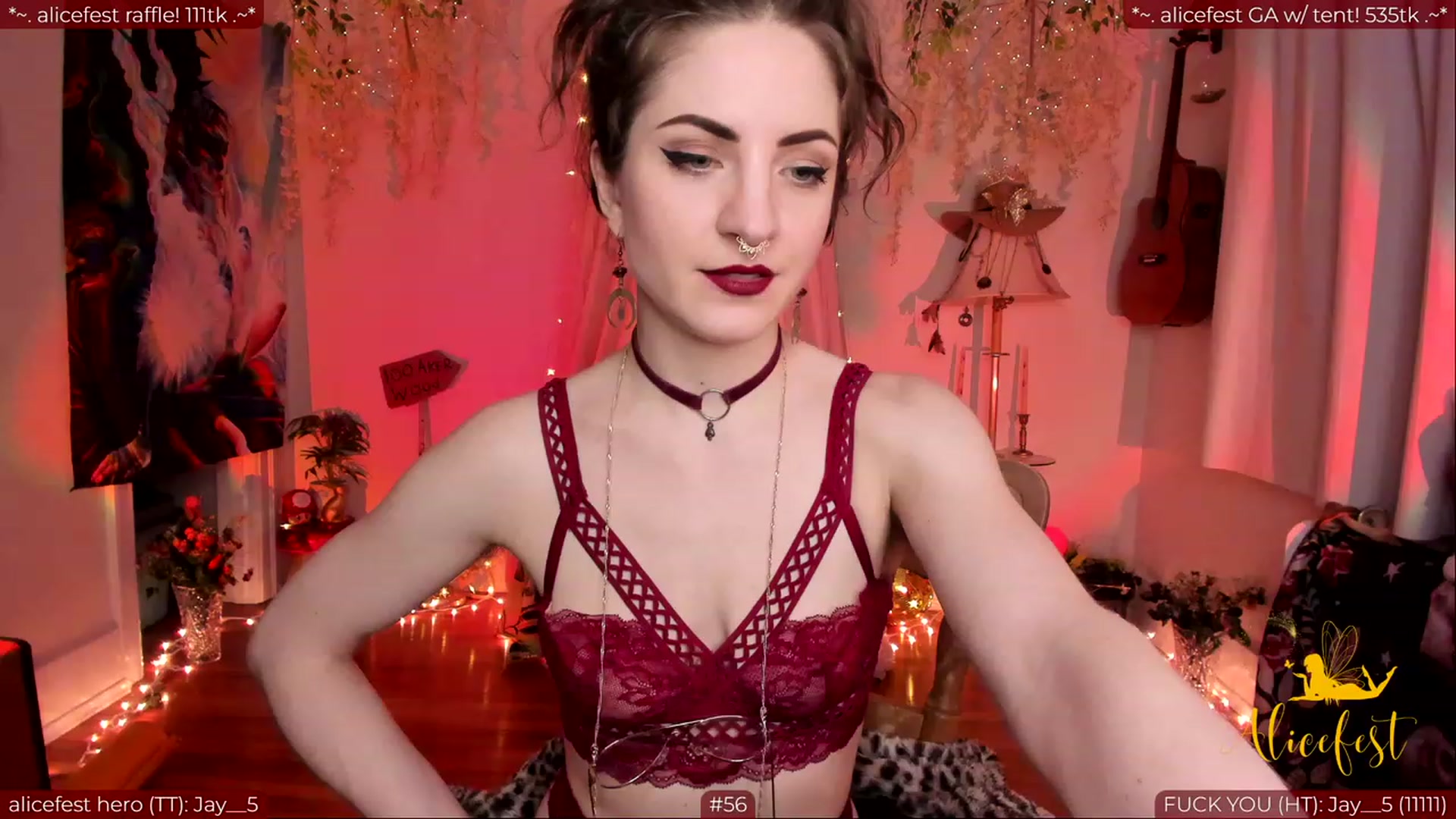 Gallery image thumbnail from aliceisonfire's myfreecams stream on, 03/12/2024, 04:56 image 11 of 20
