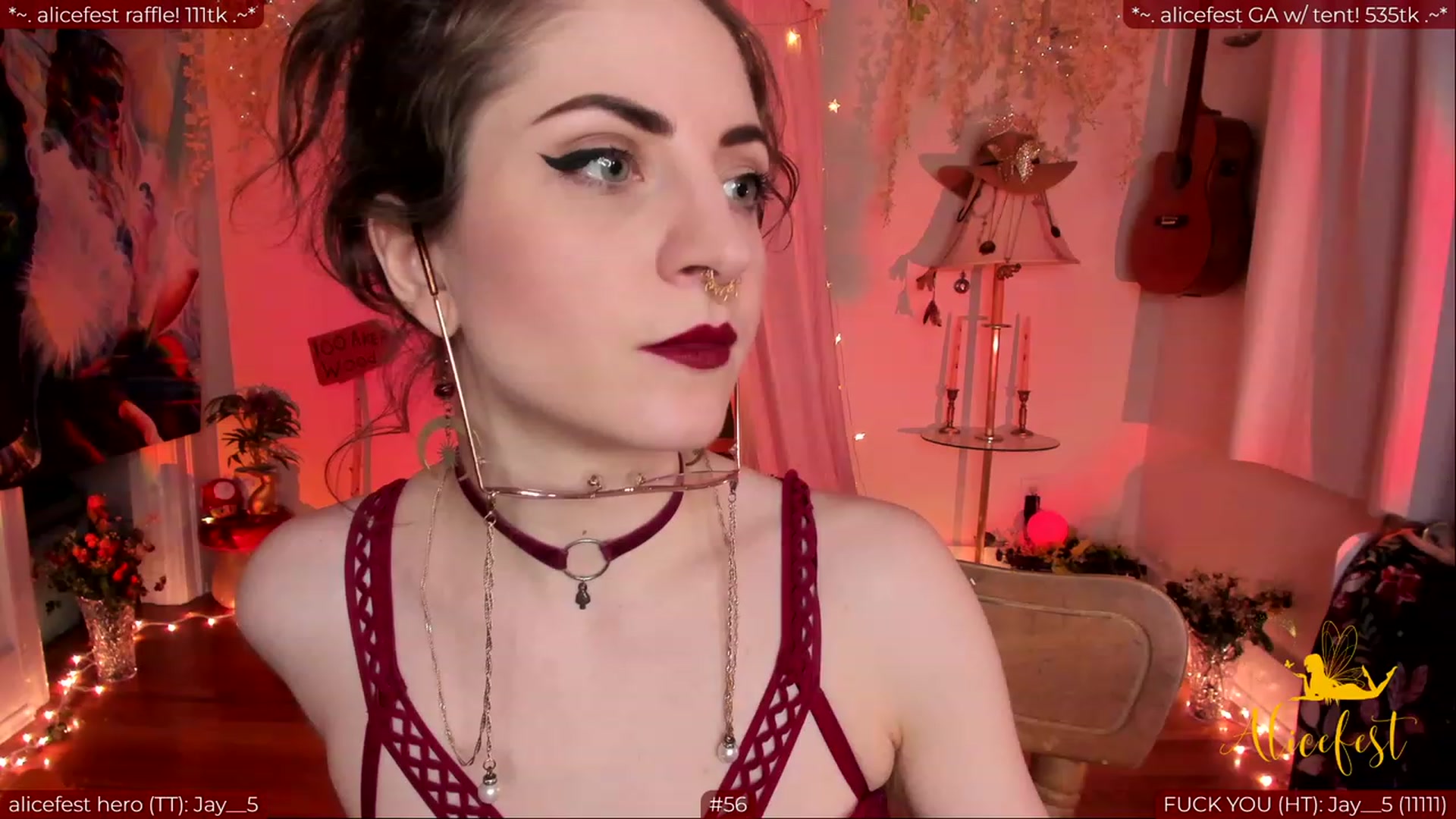 Gallery image thumbnail from aliceisonfire's myfreecams stream on, 03/12/2024, 04:56 image 16 of 20