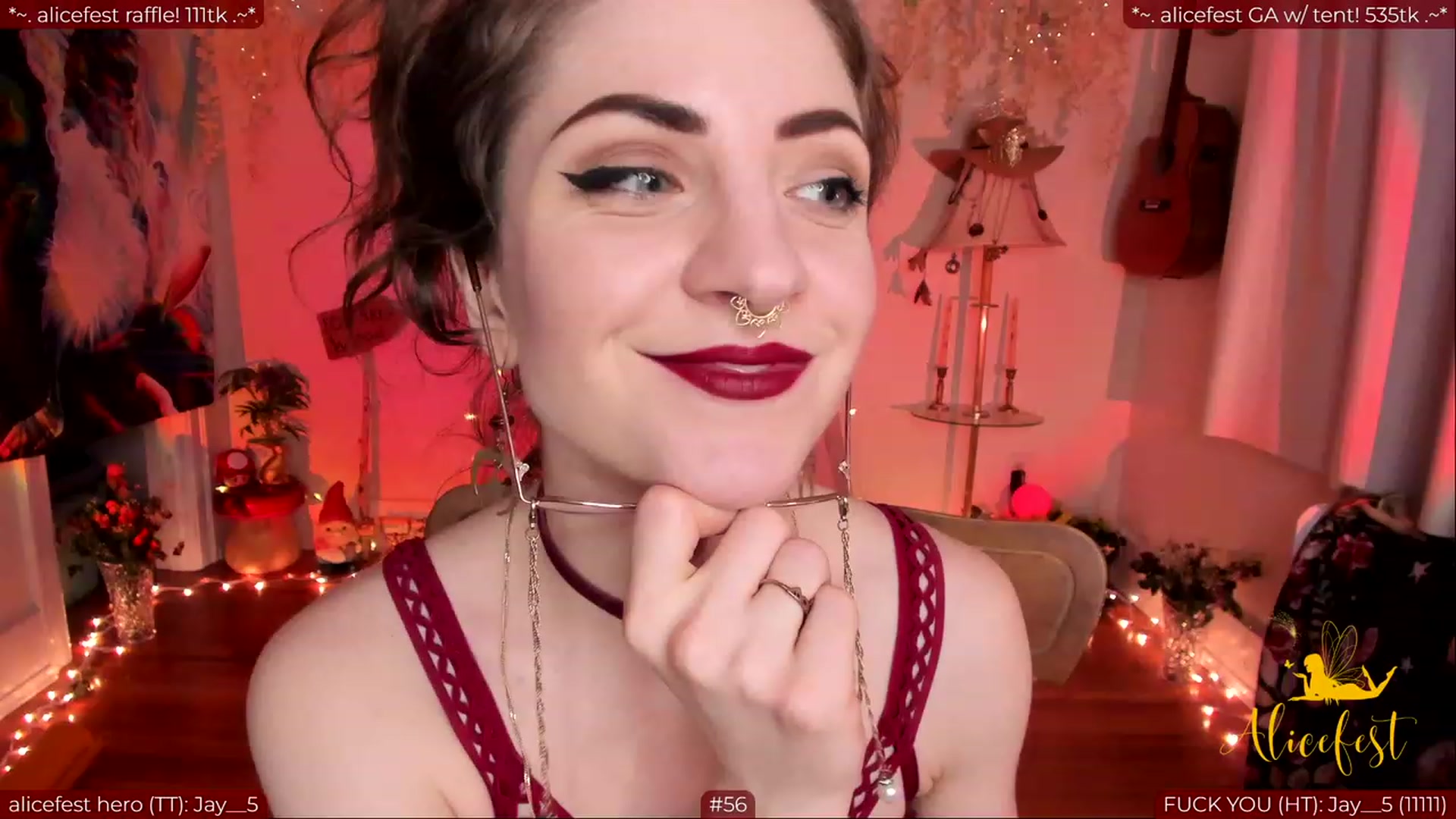 Gallery image thumbnail from aliceisonfire's myfreecams stream on, 03/12/2024, 04:56 image 20 of 20