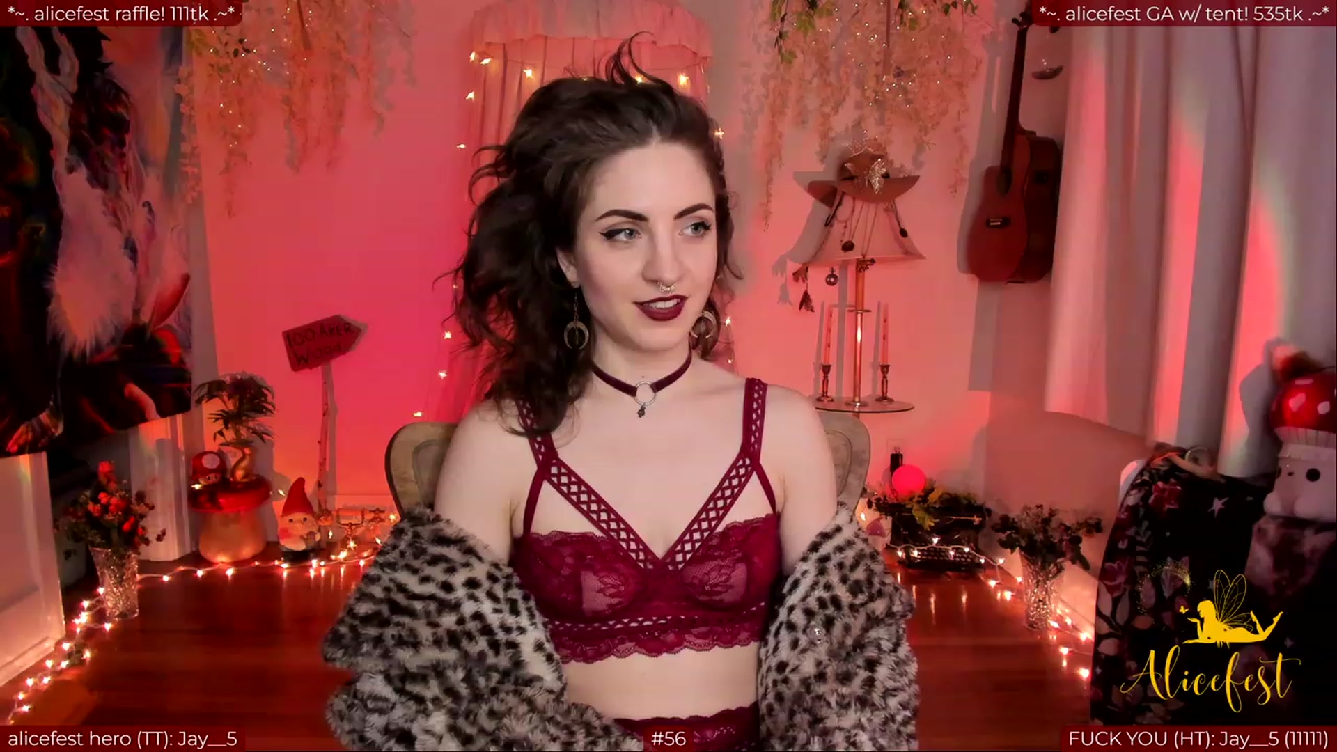 Gallery image thumbnail from aliceisonfire's myfreecams stream on, 03/12/2024, 05:36 image 11 of 20