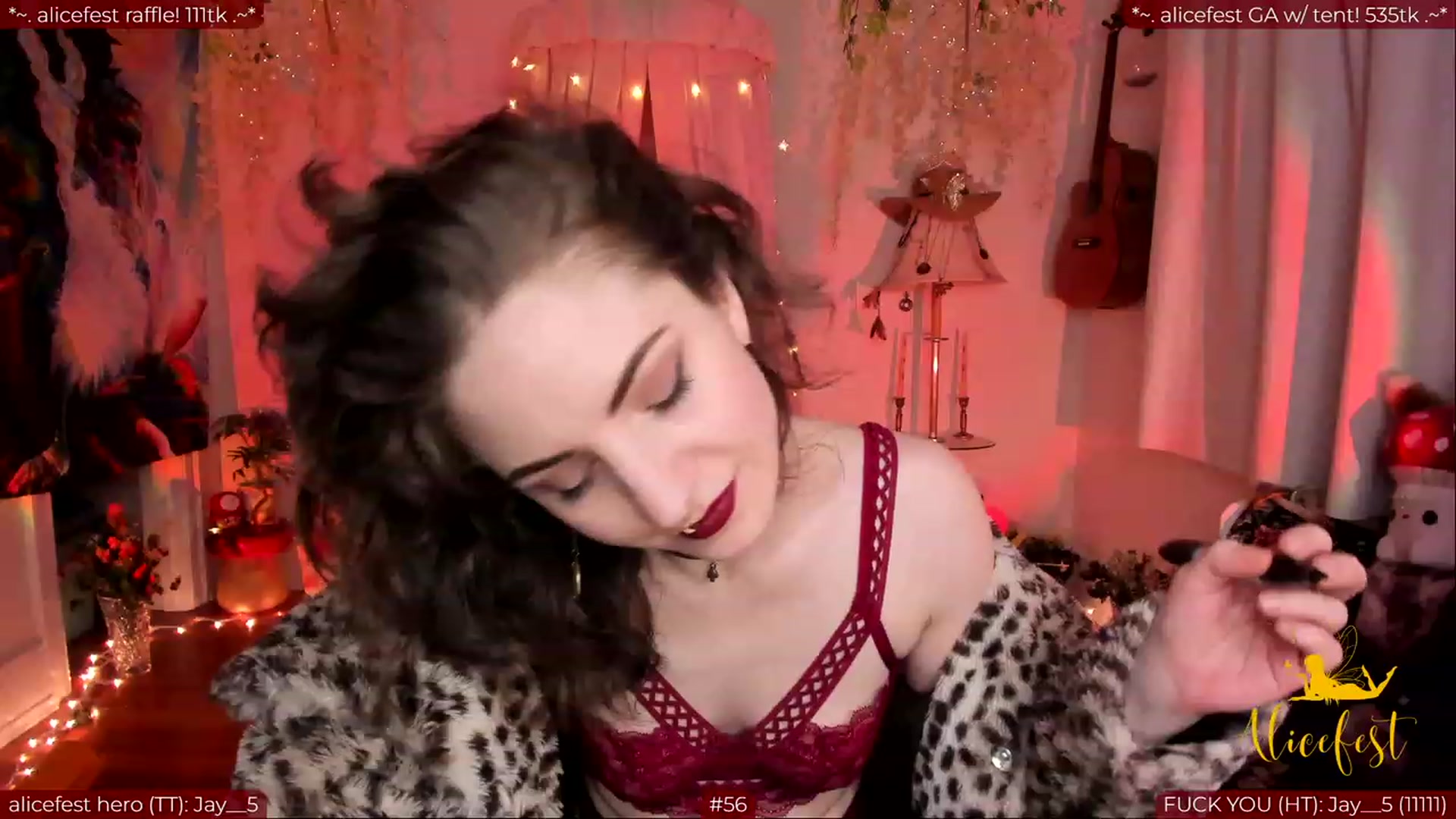 Gallery image thumbnail from aliceisonfire's myfreecams stream on, 03/12/2024, 05:36 image 19 of 20