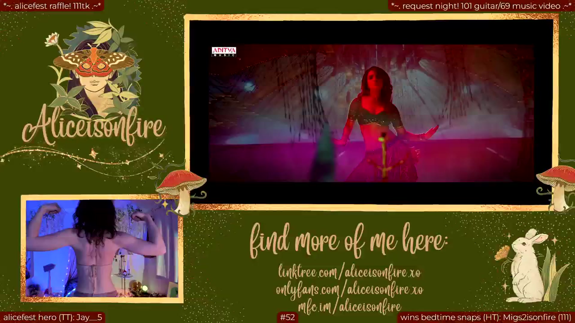 Gallery image thumbnail from aliceisonfire's myfreecams stream on, 03/15/2024, 04:28 image 13 of 20