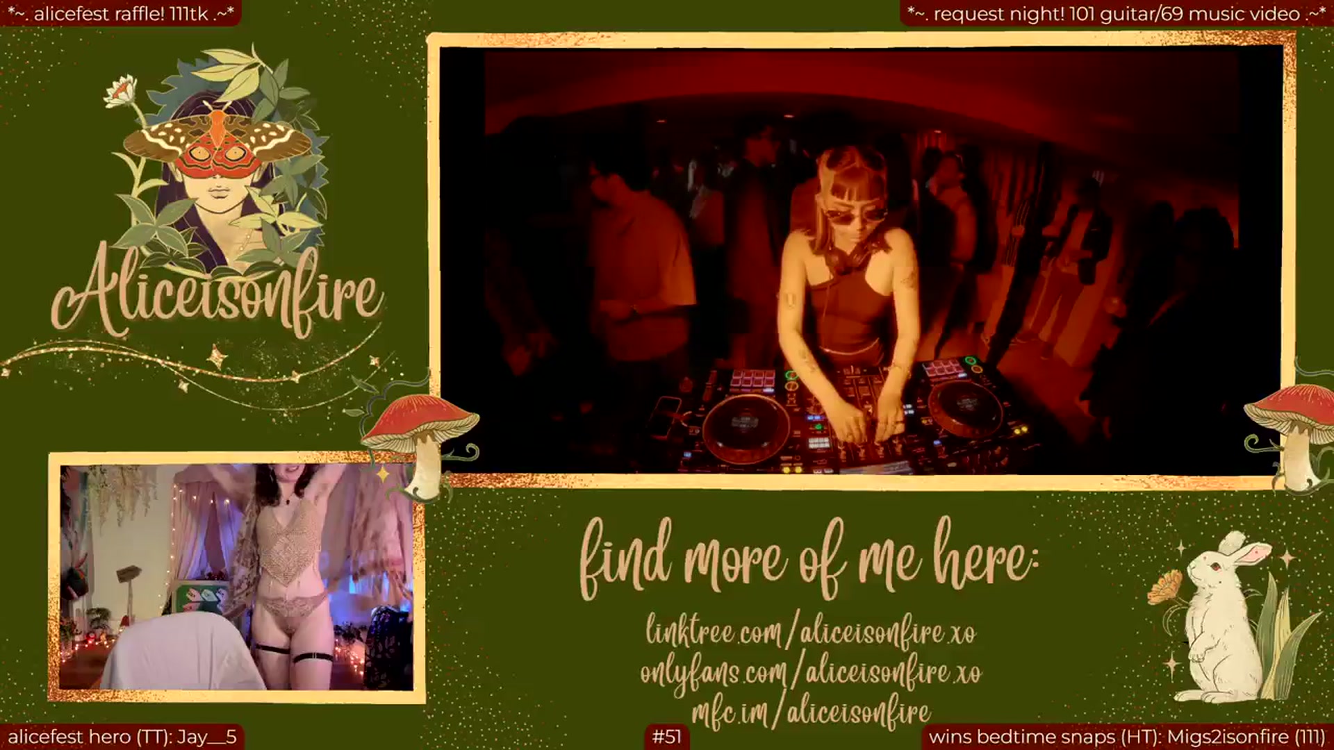 Gallery image thumbnail from aliceisonfire's myfreecams stream on, 03/15/2024, 04:28 image 3 of 20