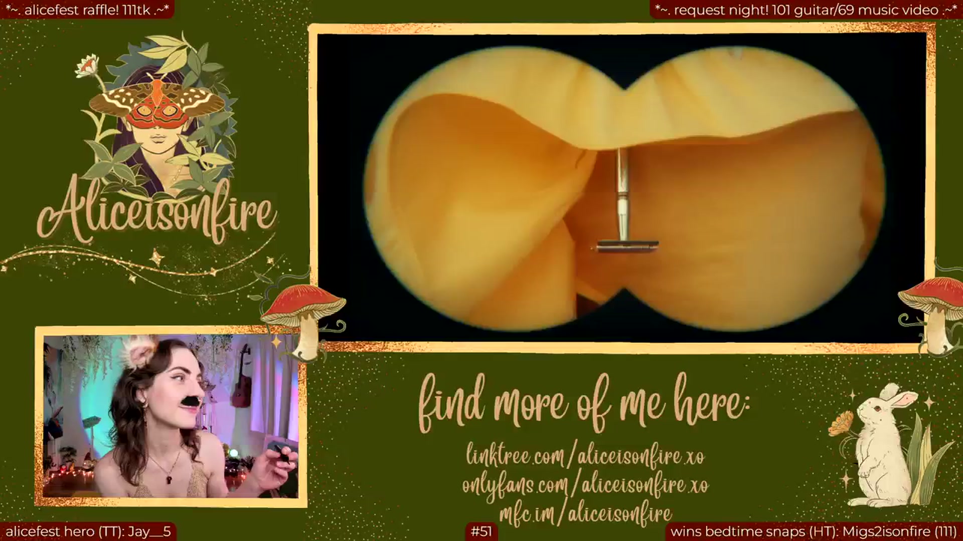 Gallery image thumbnail from aliceisonfire's myfreecams stream on, 03/15/2024, 04:28 image 7 of 20