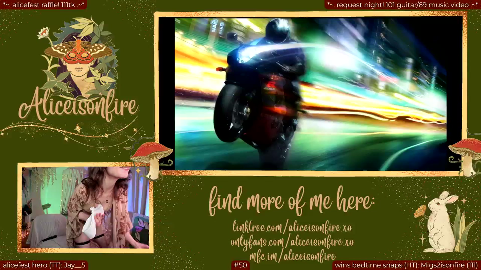 Gallery image thumbnail from aliceisonfire's myfreecams stream on, 03/15/2024, 04:28 image 5 of 20