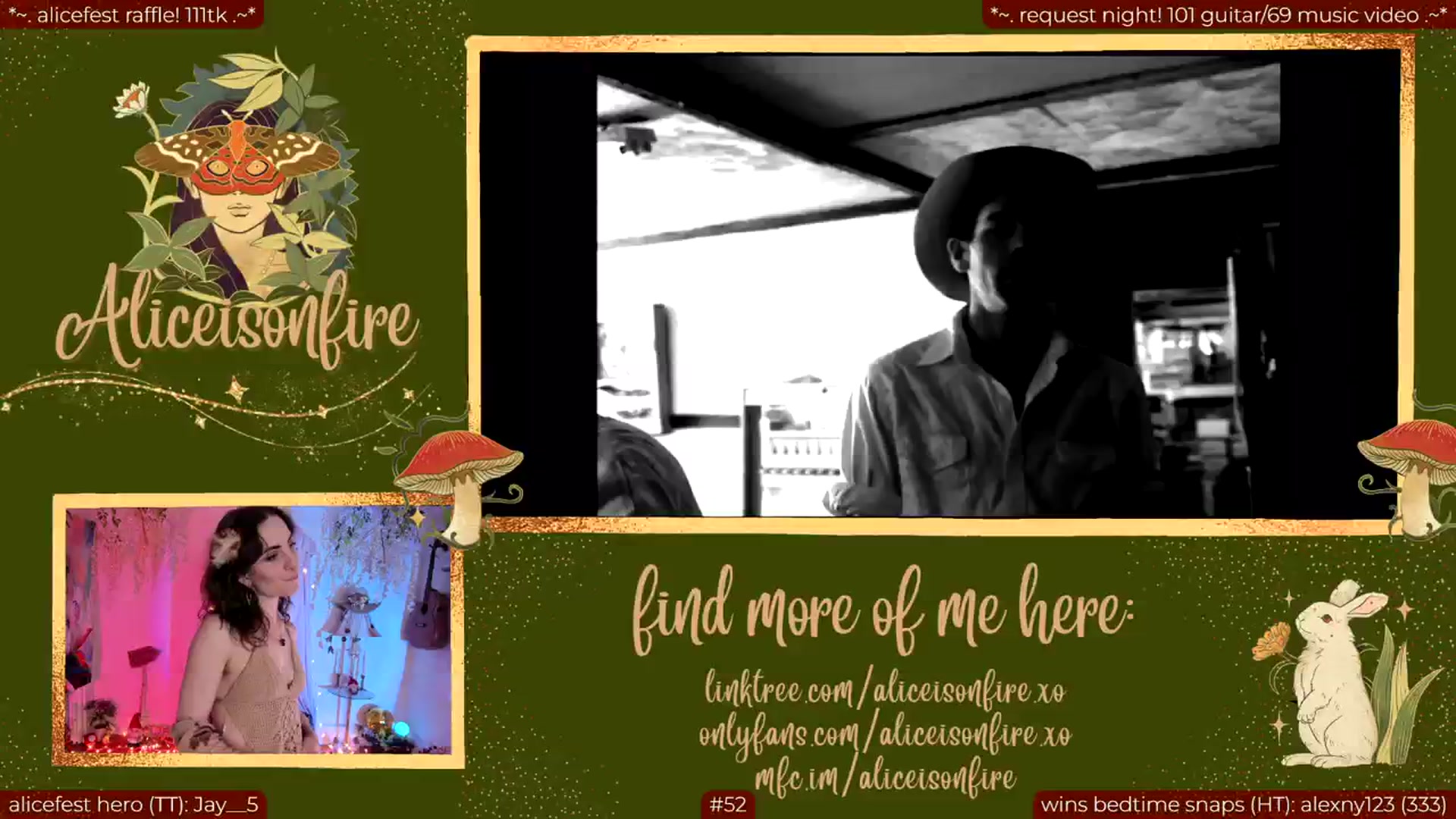 Gallery image thumbnail from aliceisonfire's myfreecams stream on, 03/15/2024, 07:34 image 8 of 20