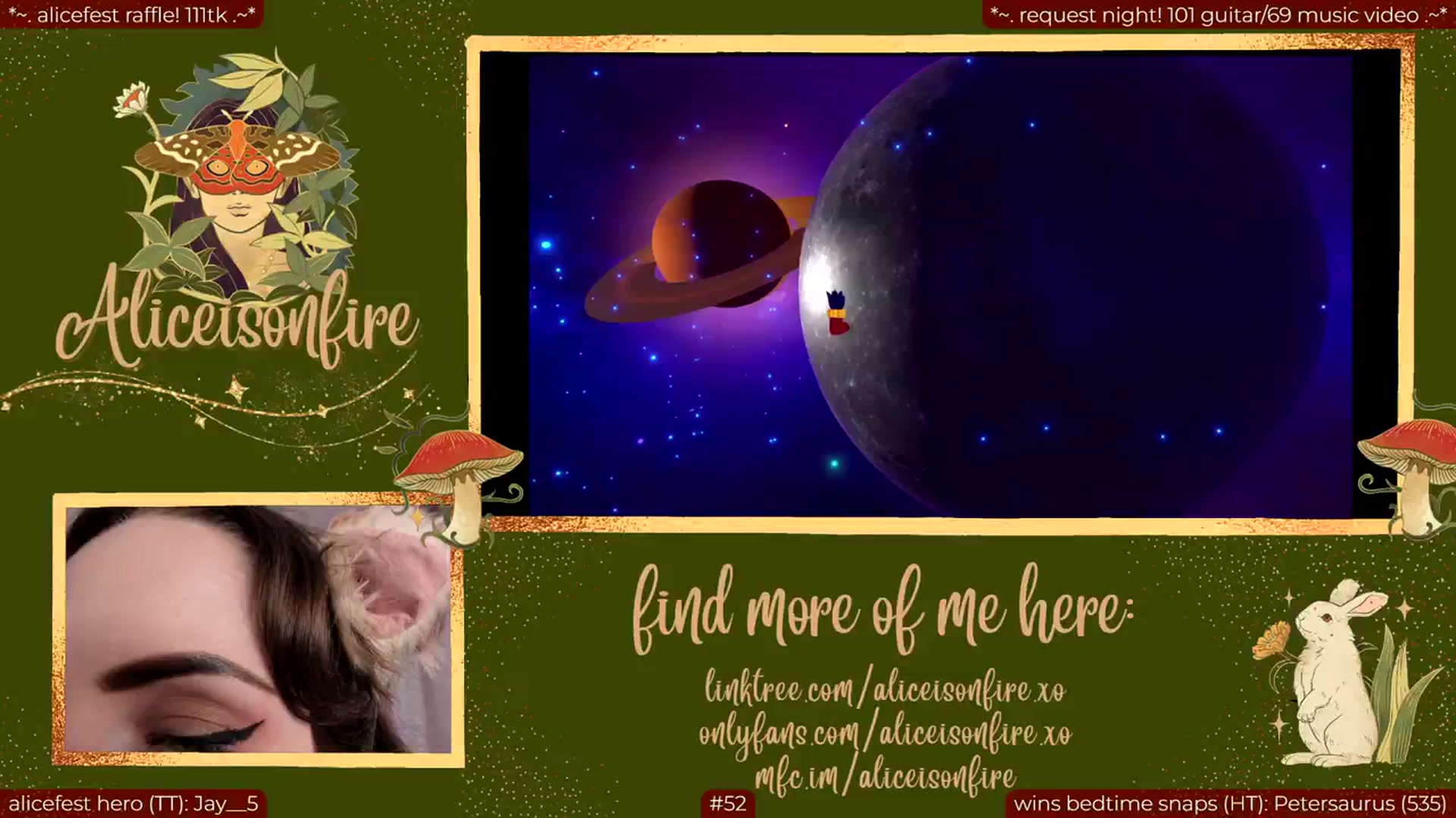Gallery image thumbnail from aliceisonfire's myfreecams stream on, 03/15/2024, 07:34 image 13 of 20