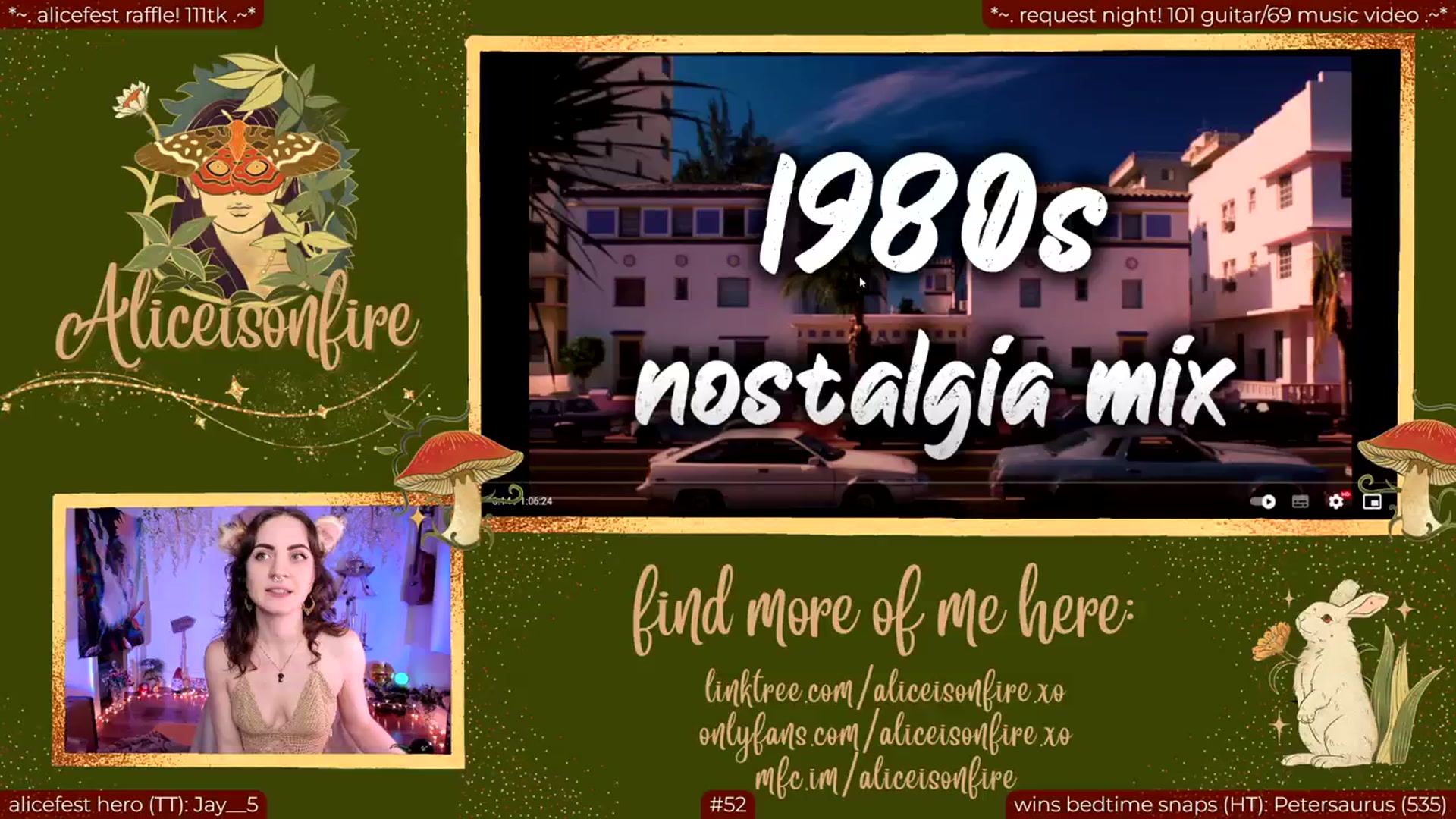 Gallery image thumbnail from aliceisonfire's myfreecams stream on, 03/15/2024, 07:34 image 18 of 20