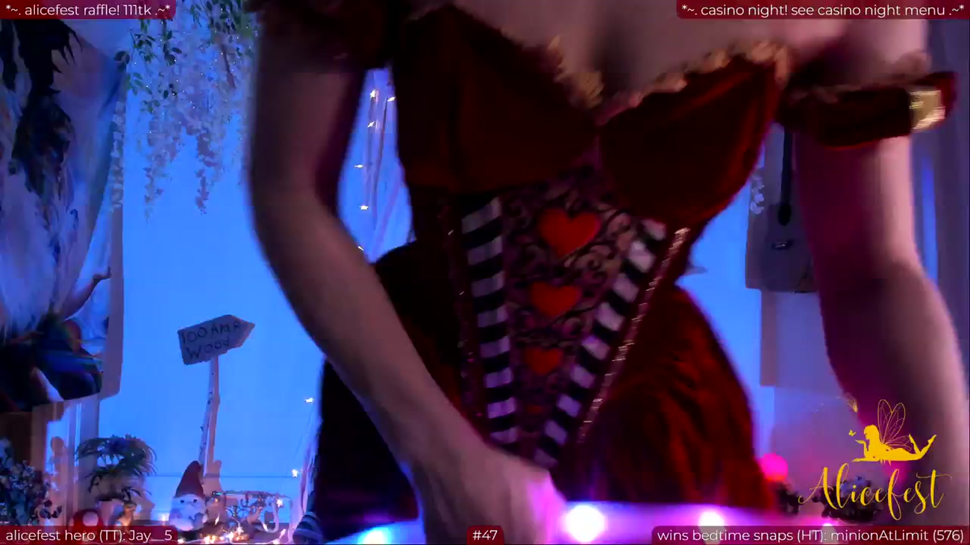 Gallery image thumbnail from aliceisonfire's myfreecams stream on, 03/16/2024, 07:37 image 17 of 20