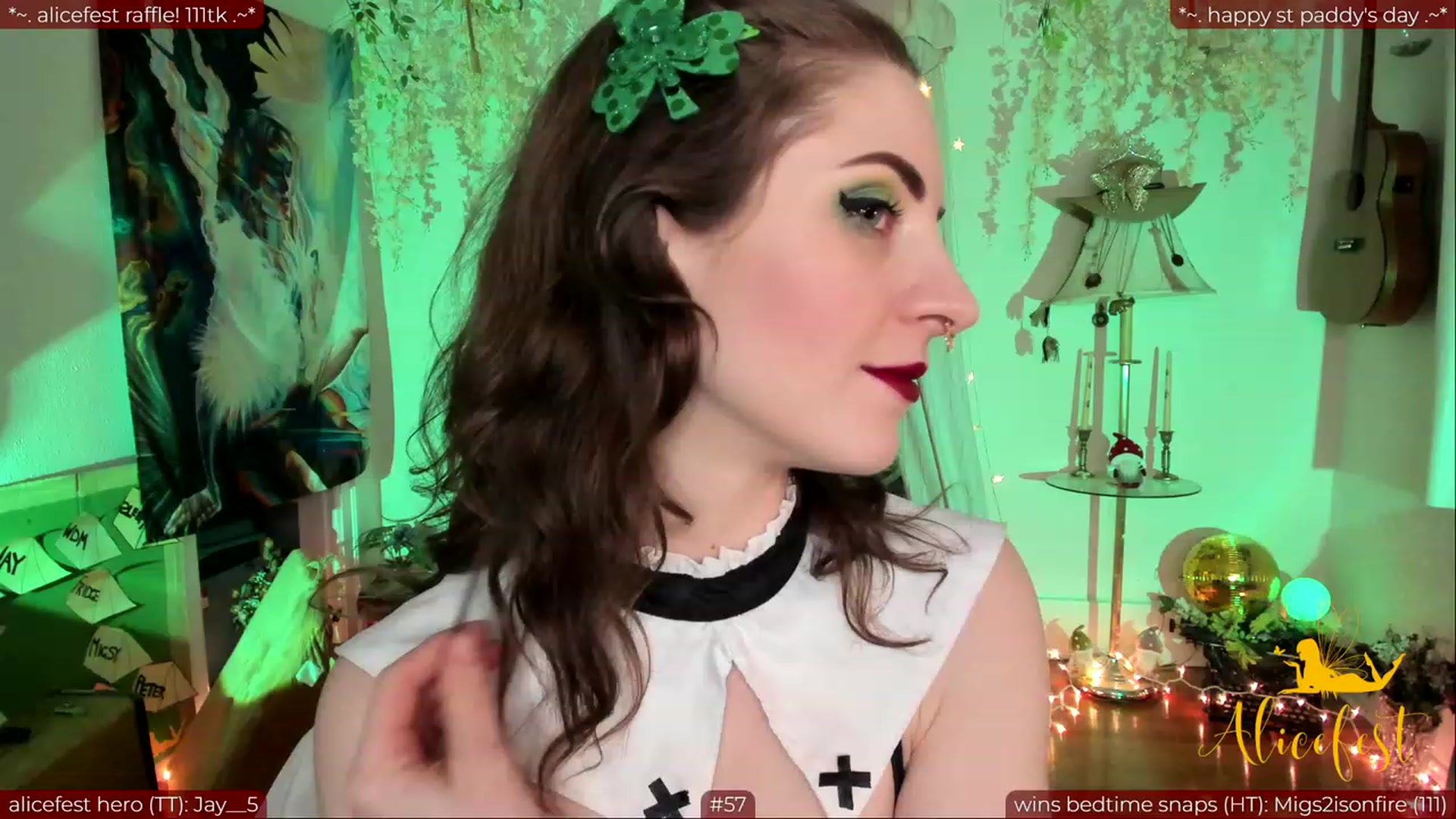 Gallery image thumbnail from aliceisonfire's myfreecams stream on, 03/18/2024, 05:10 image 5 of 20