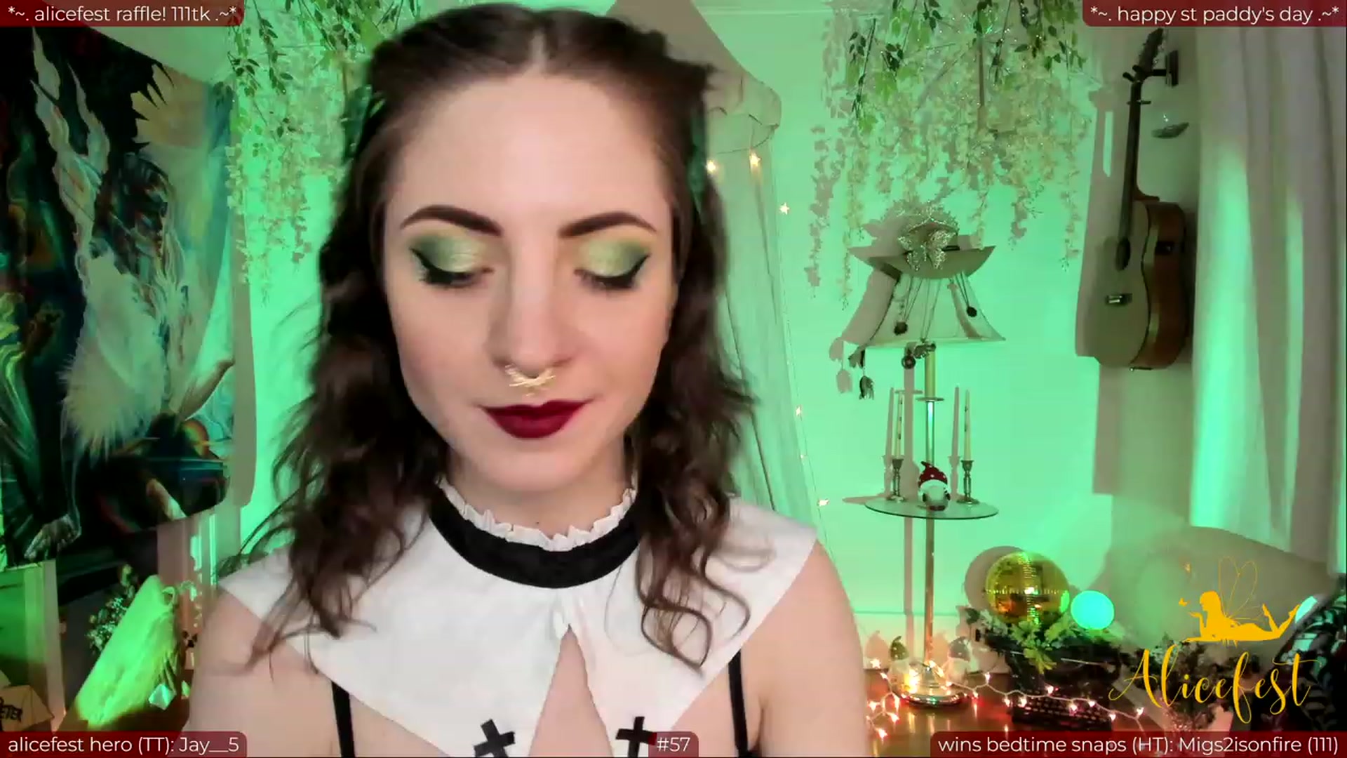 Gallery image thumbnail from aliceisonfire's myfreecams stream on, 03/18/2024, 05:10 image 7 of 20