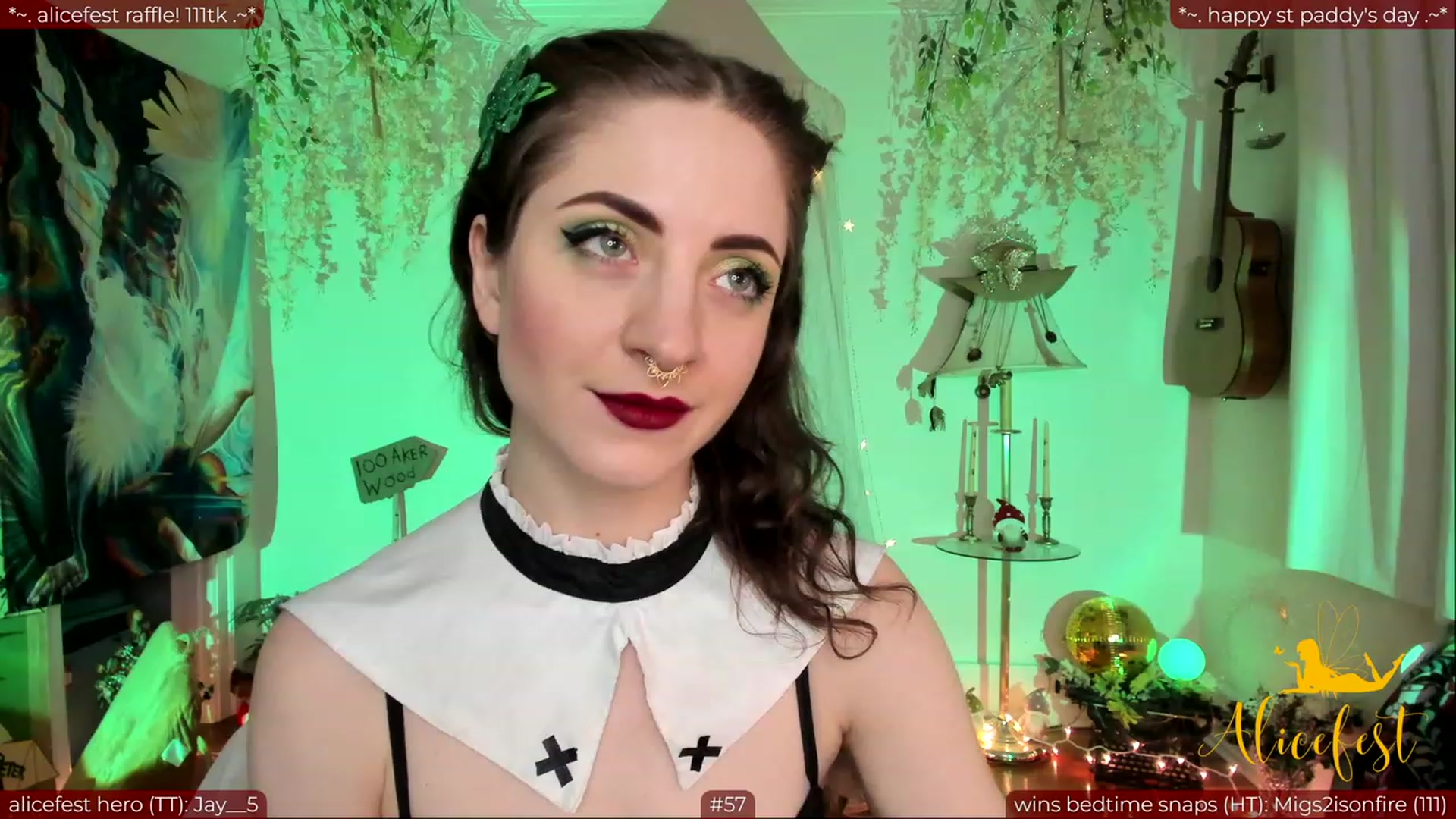 Gallery image thumbnail from aliceisonfire's myfreecams stream on, 03/18/2024, 05:10 image 8 of 20