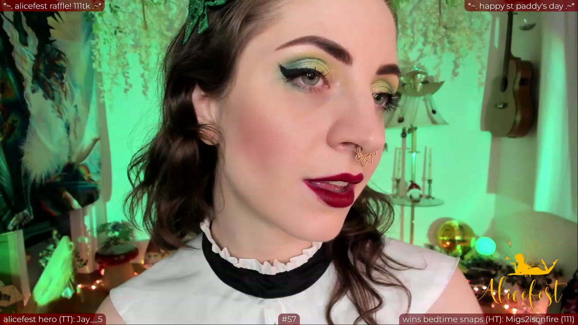 Gallery image thumbnail from aliceisonfire's myfreecams stream on, 03/18/2024, 05:10 image 19 of 20