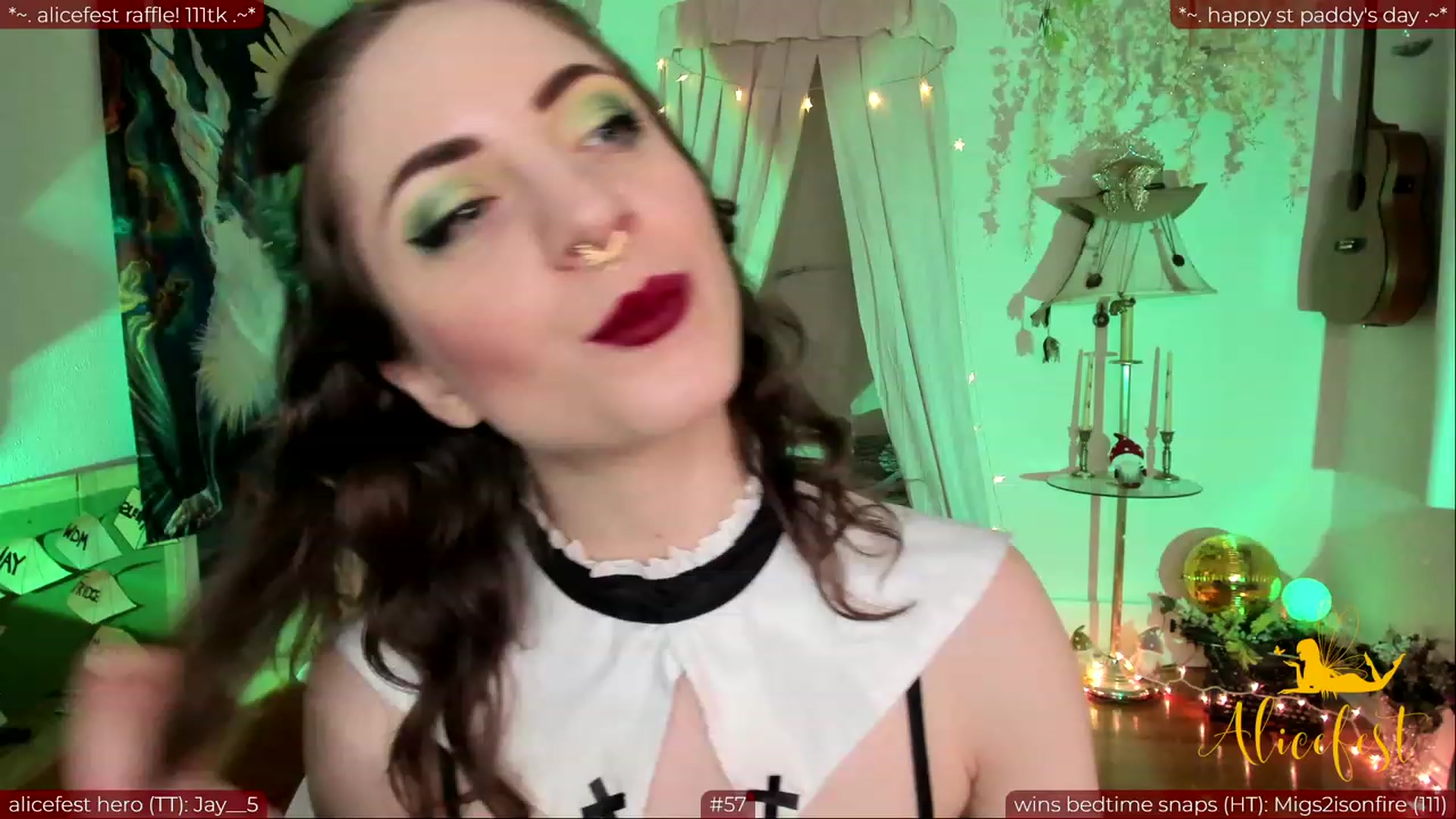 Gallery image thumbnail from aliceisonfire's myfreecams stream on, 03/18/2024, 05:10 image 3 of 20